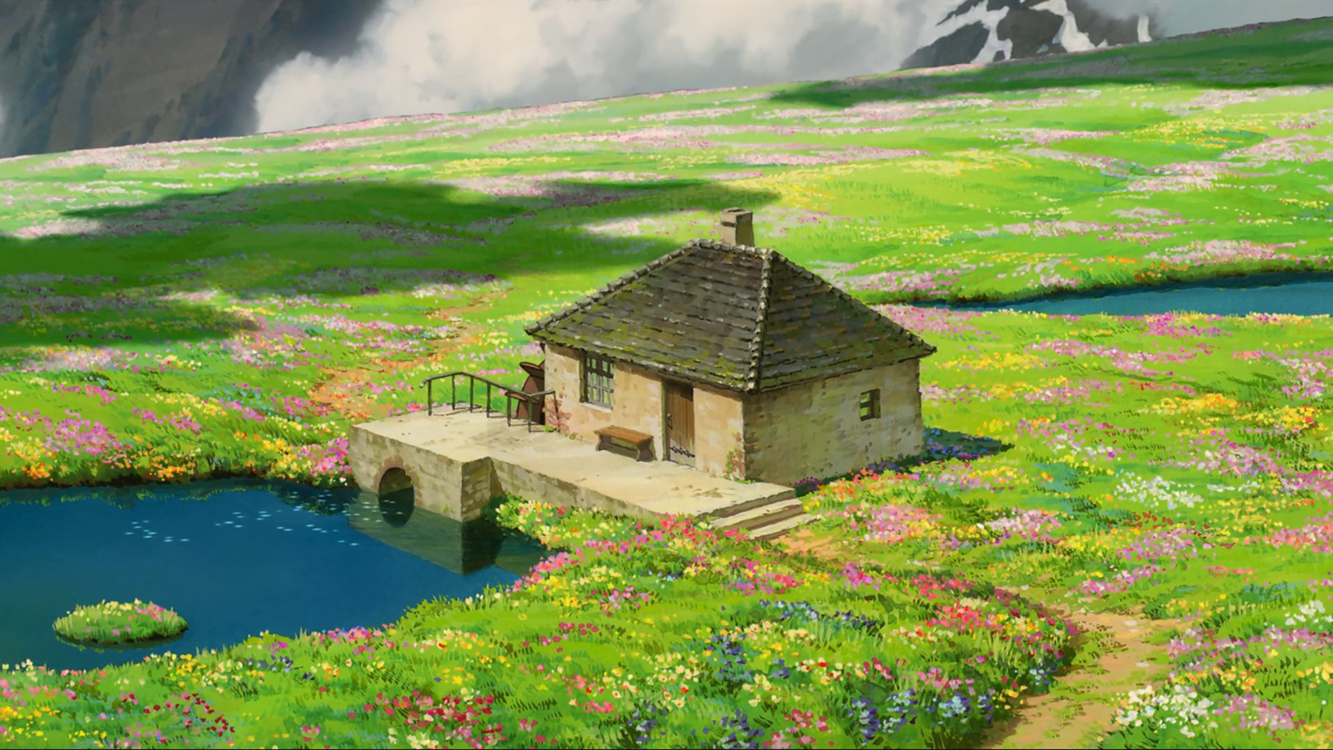 草原 童话 花丛