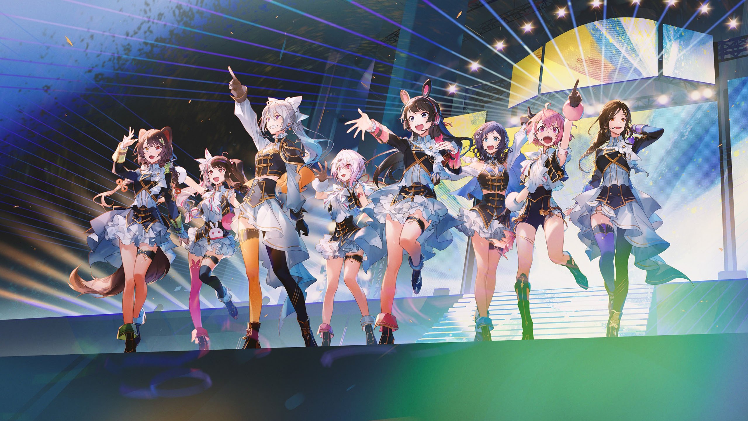 lovelive 演唱会 舞台 美少女