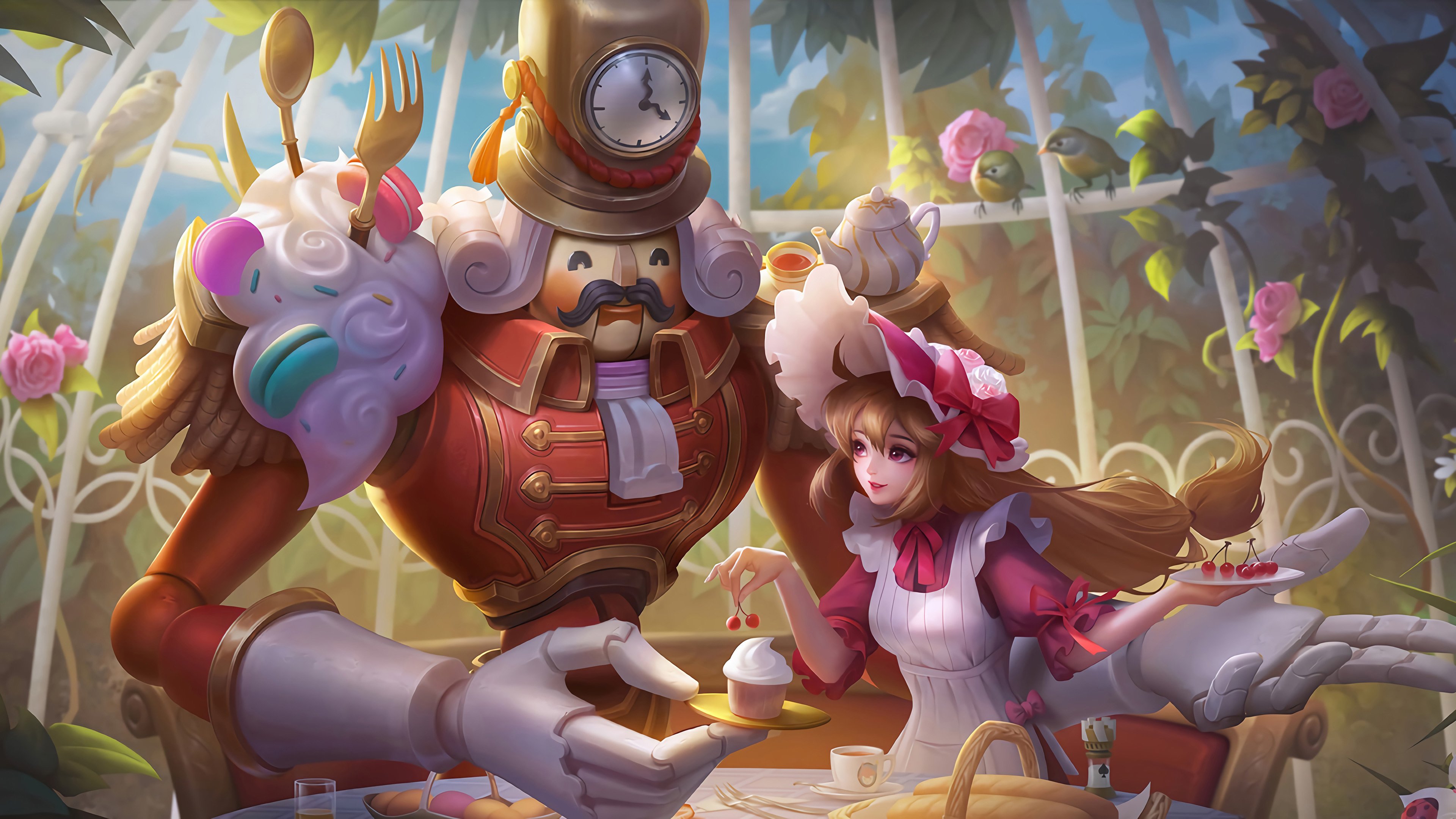 王者荣耀 干将莫邪 胡桃夹子