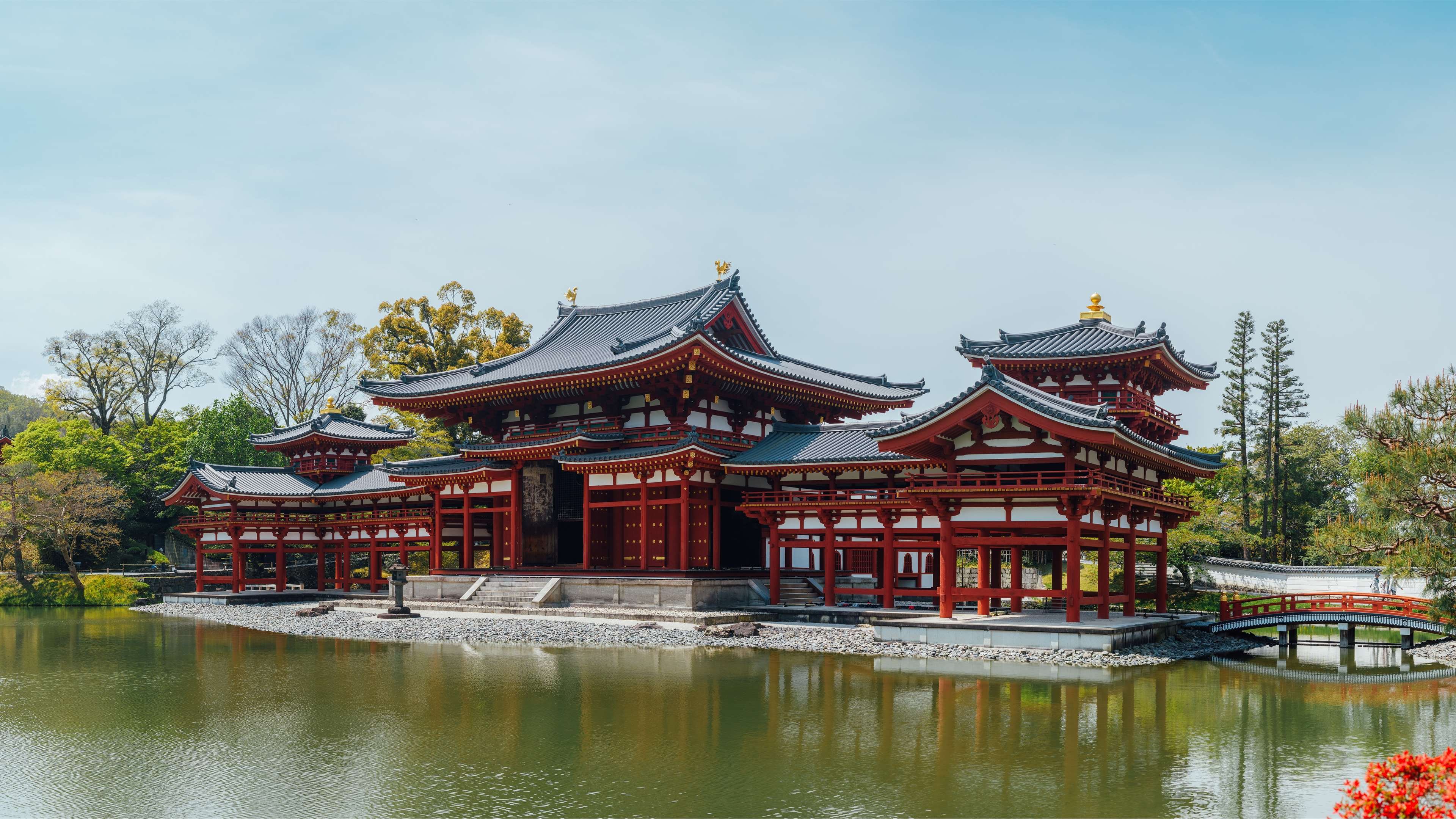 园林 湖 庭院 公园