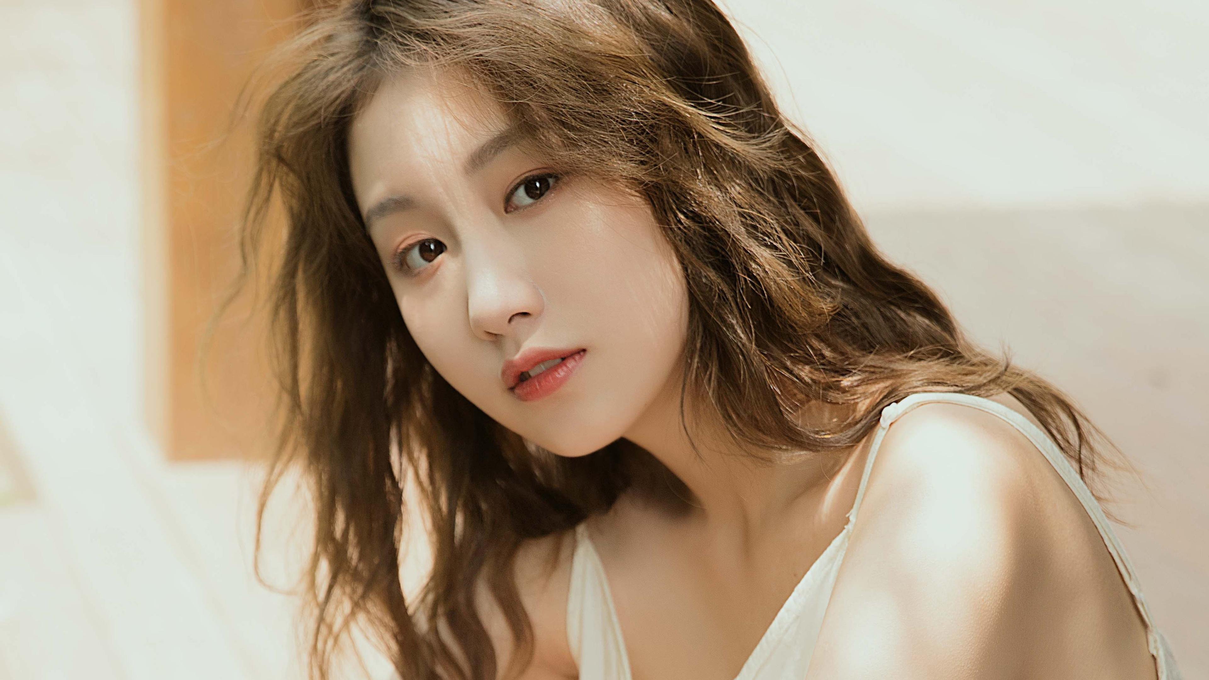 性感女神 阳光 长发 养眼