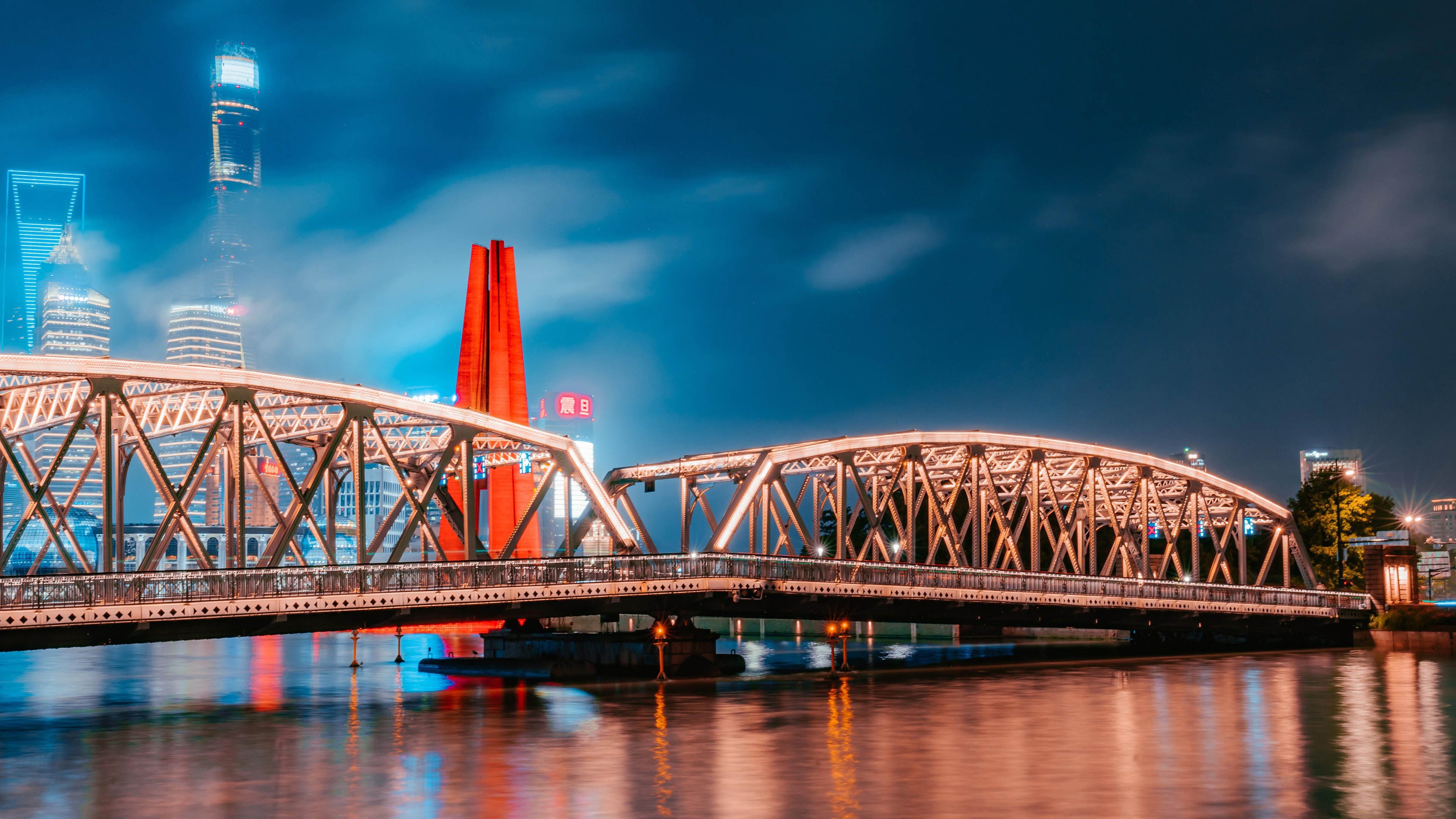 城市夜景 上海 夜色 迷人