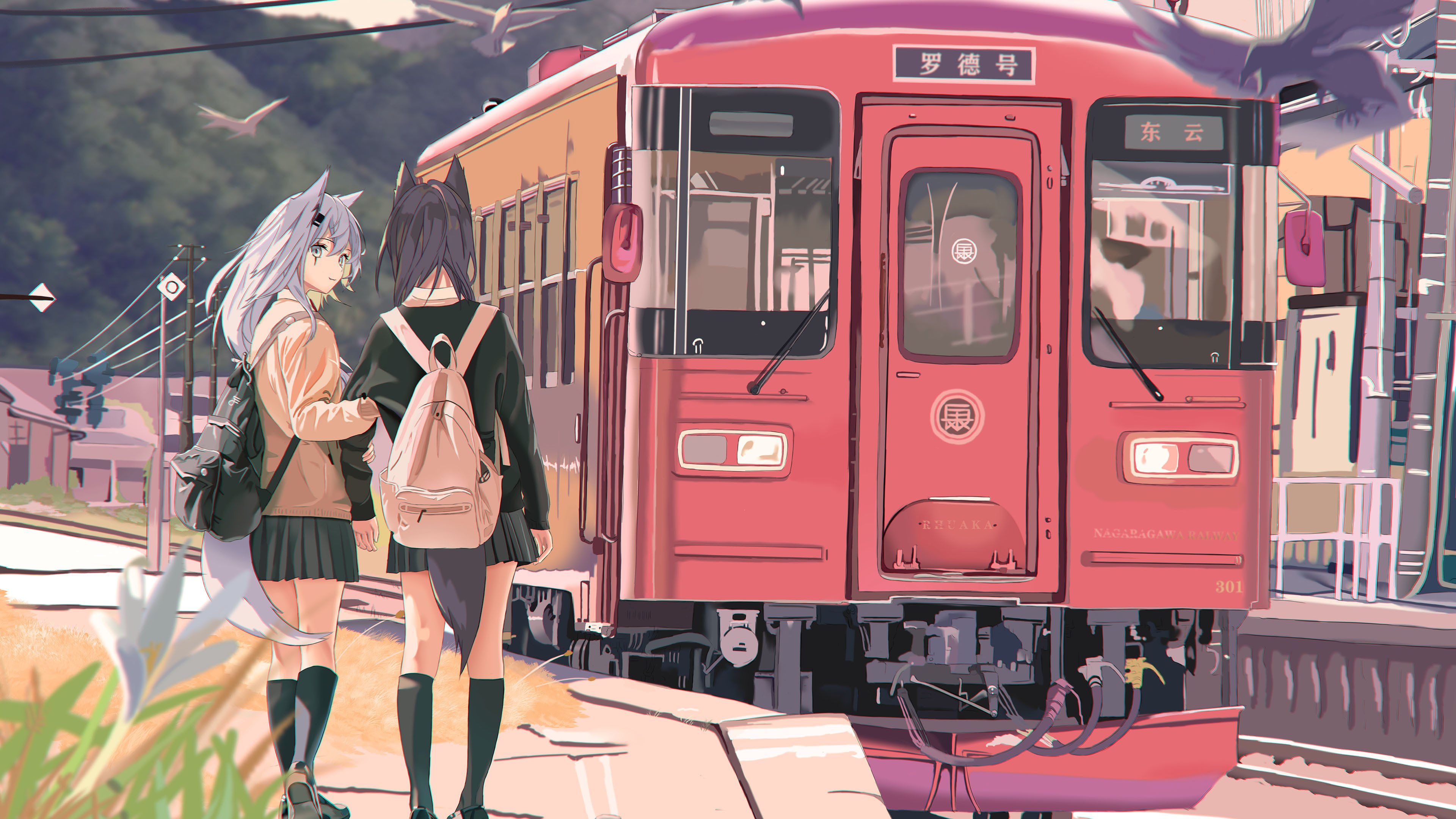 火车 月台 车站