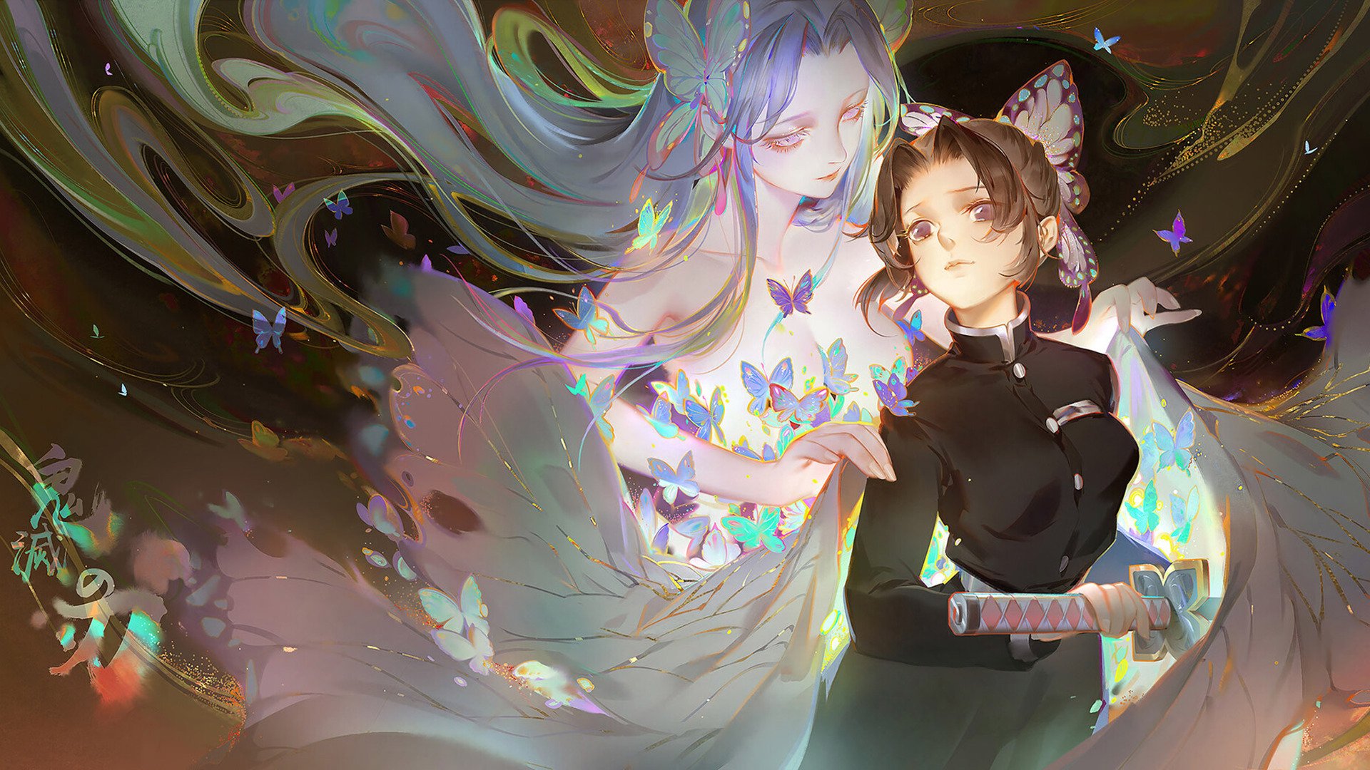 卡通人物 鬼灭之刃 蝴蝶忍