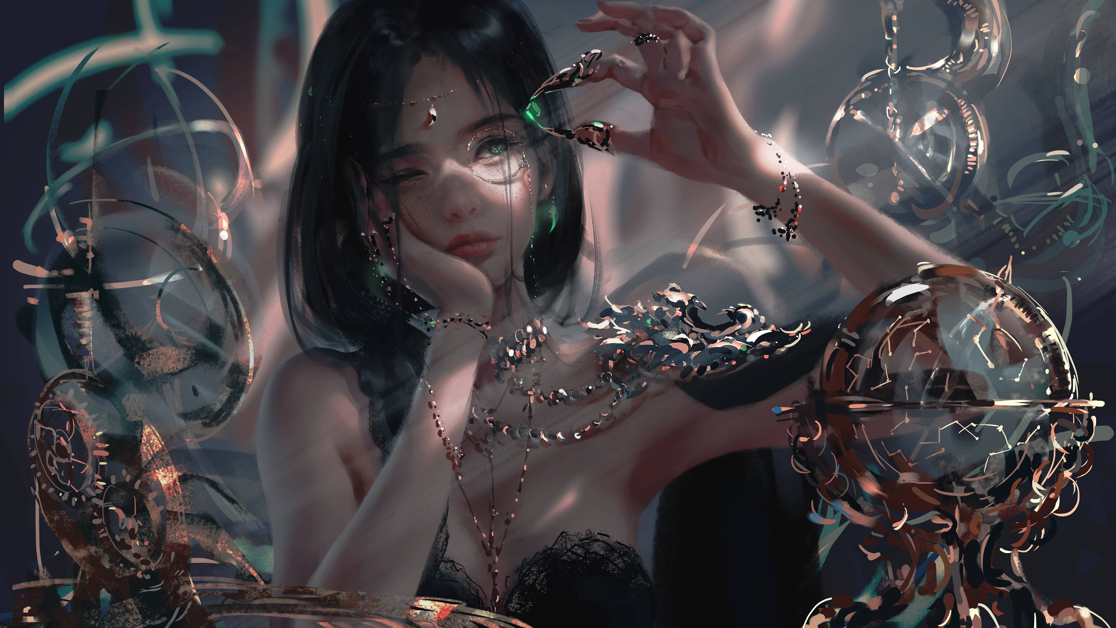 国漫 鬼刀 公主 钻石 宝石