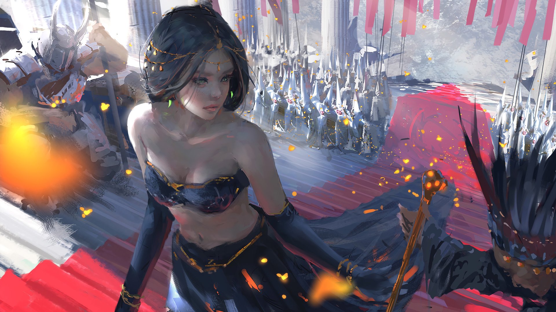 鬼刀 风铃公主 骑士 台阶