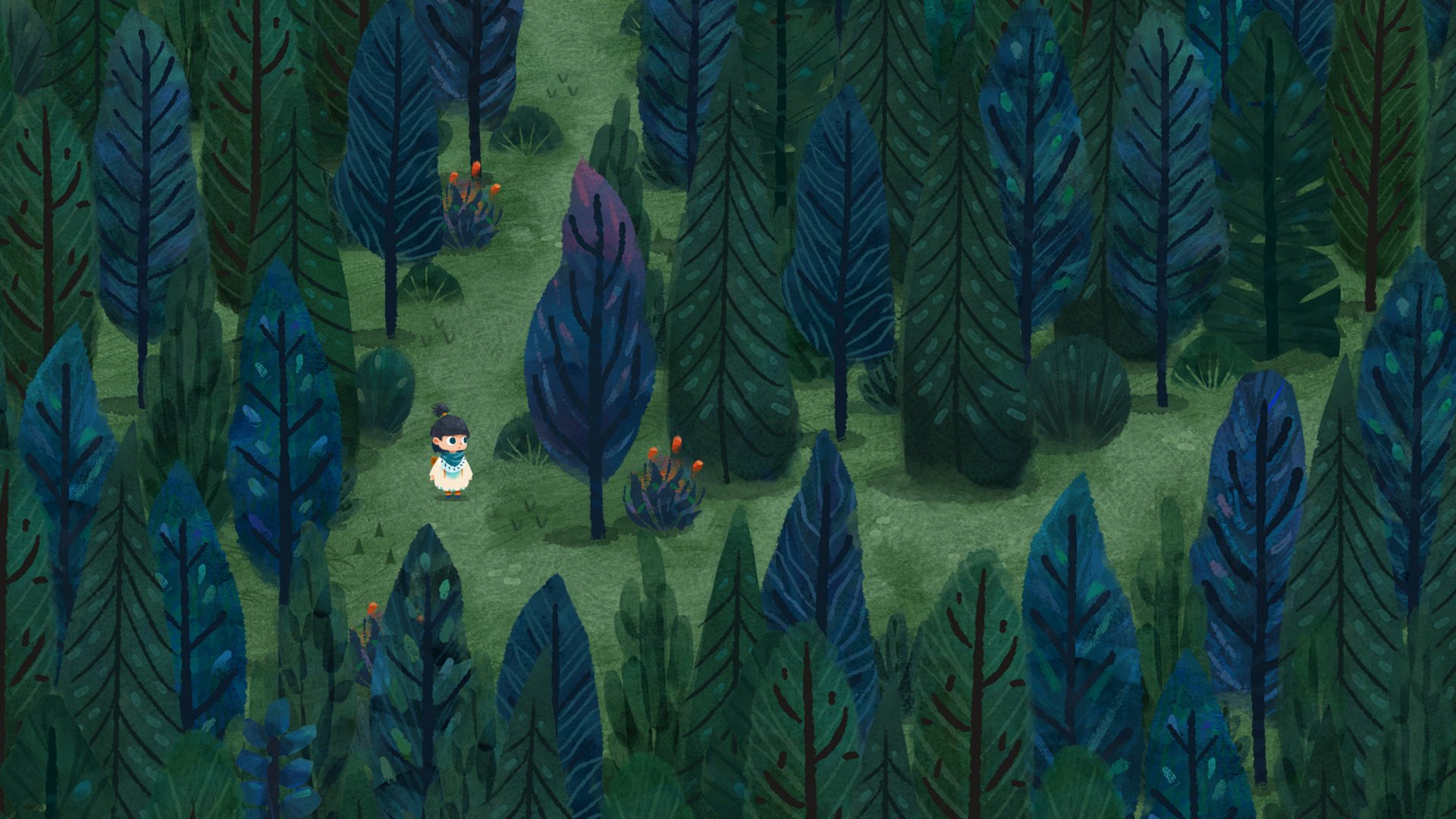 卡通 小可爱 树林 迷宫 小游戏