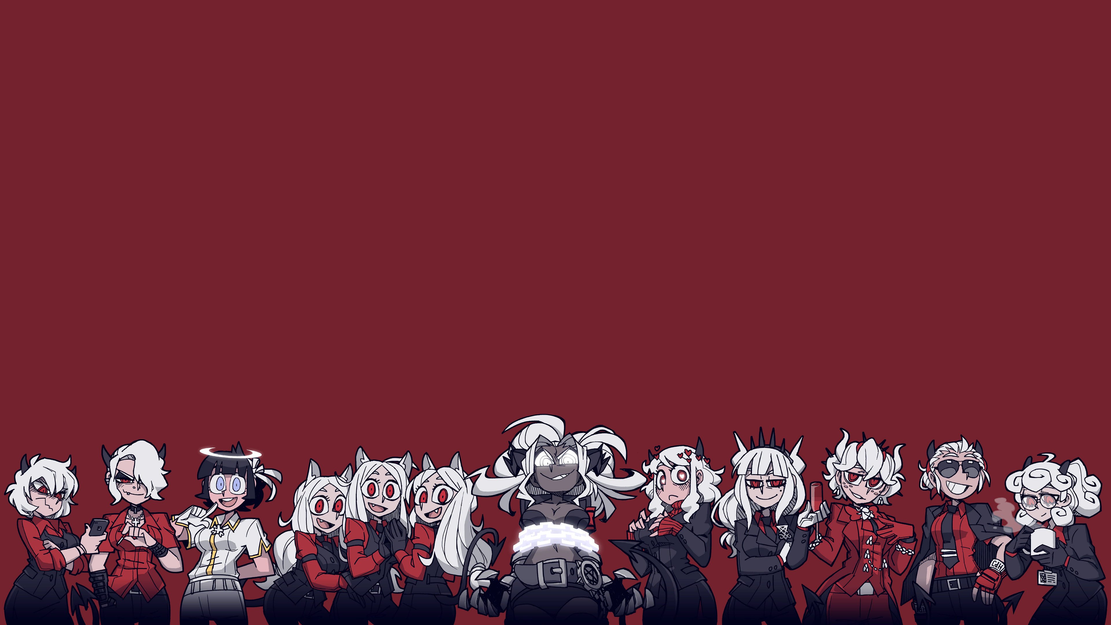 恶魔 Helltaker 全家福