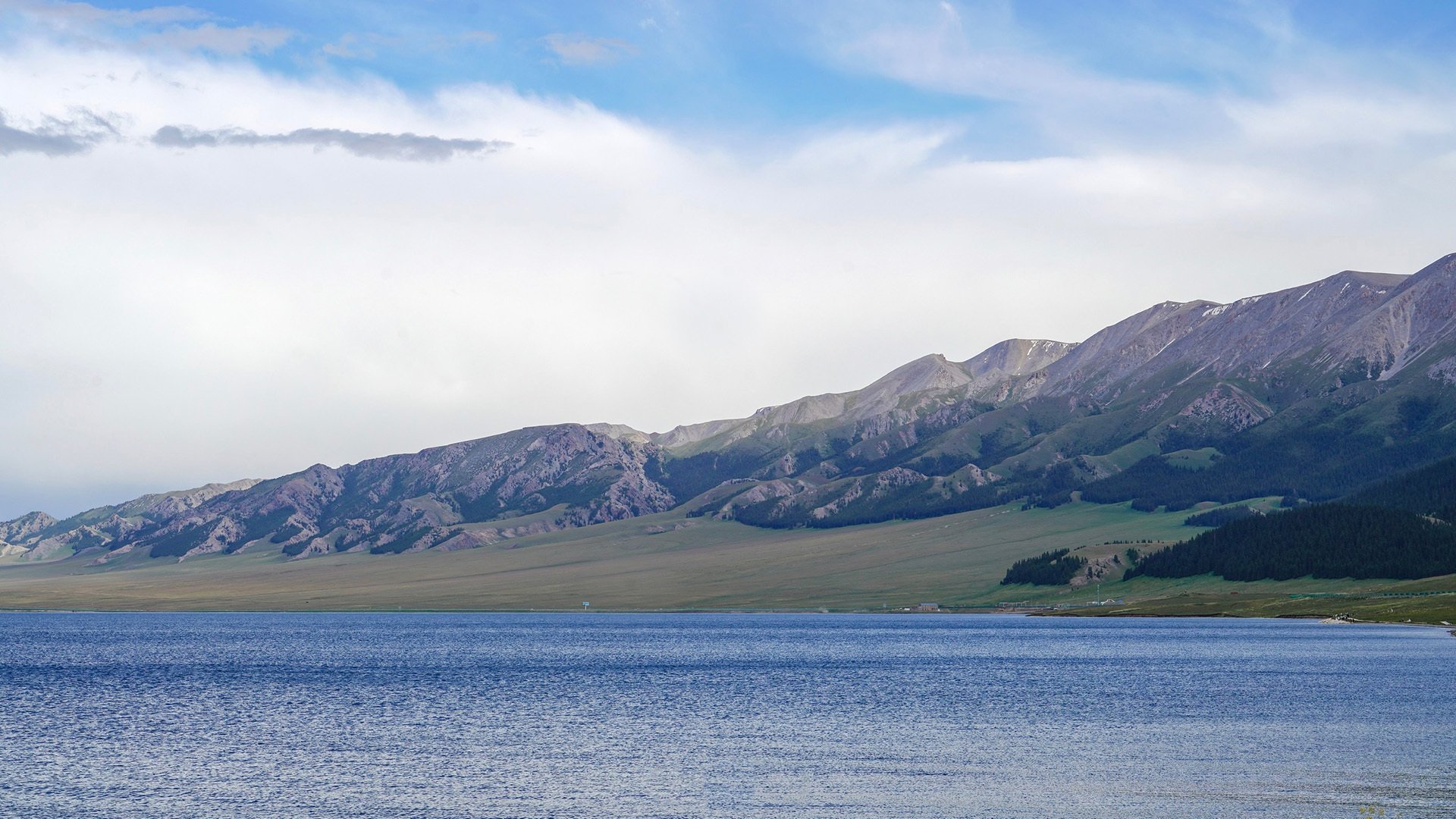 自然风光 高山湖泊