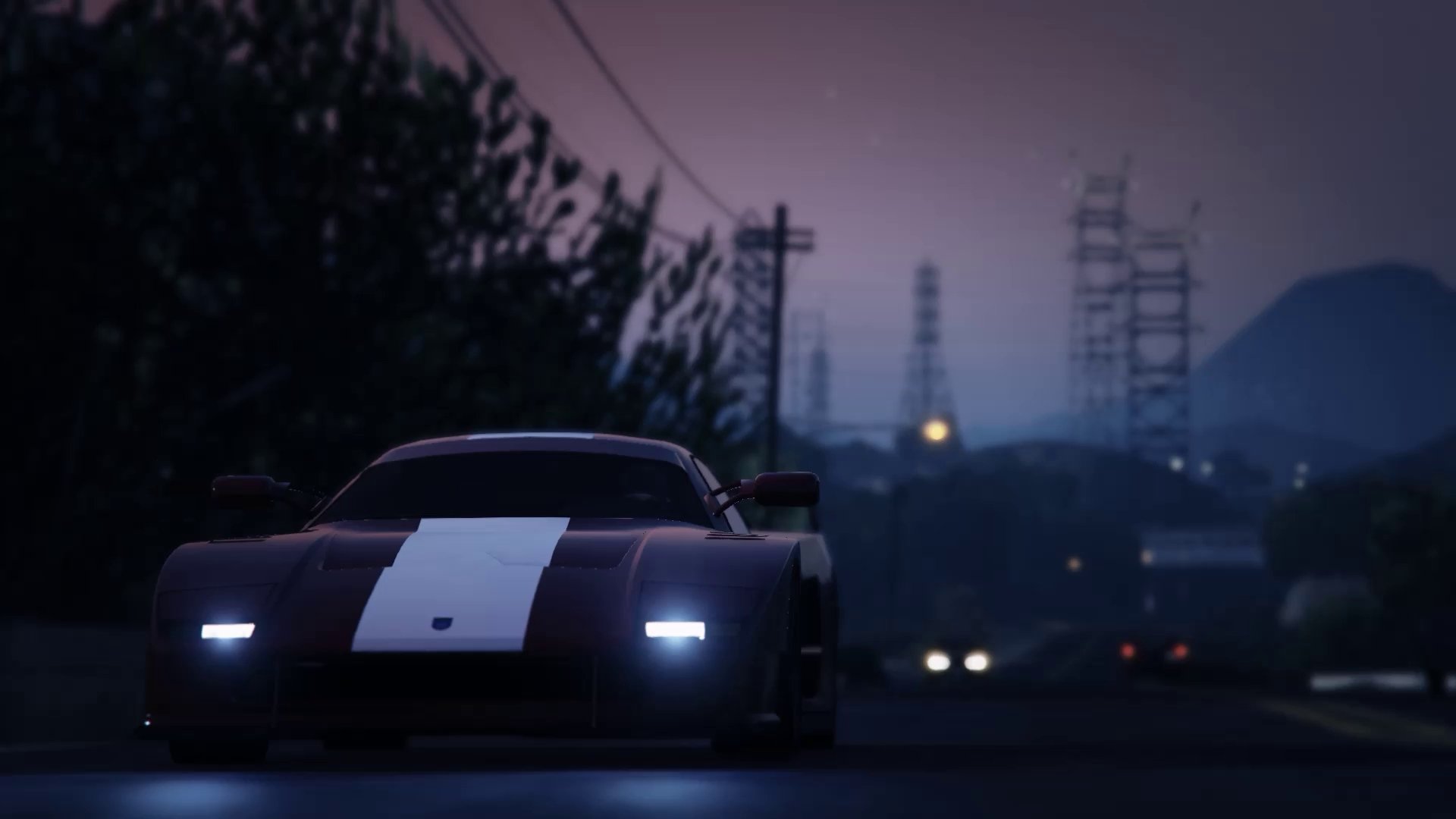 主机游戏 GTA 跑车