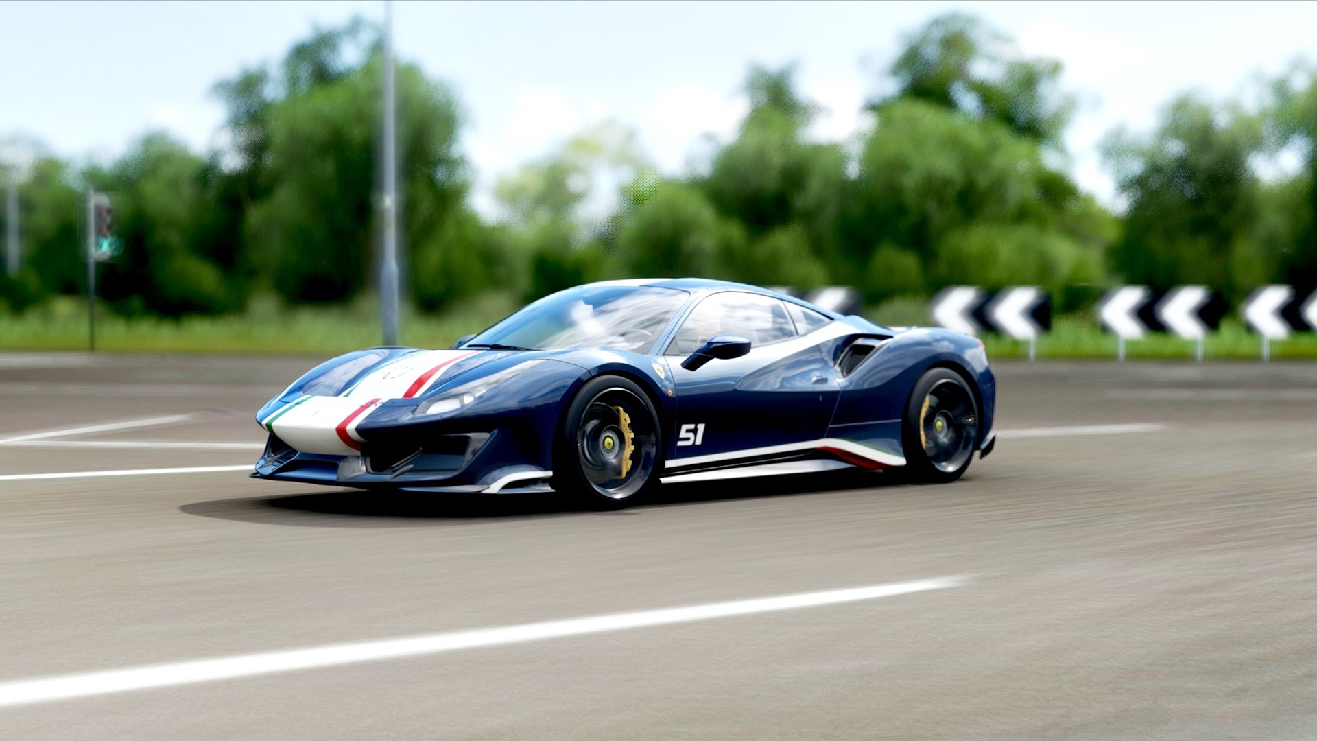 法拉利 跑车 赛道 特写