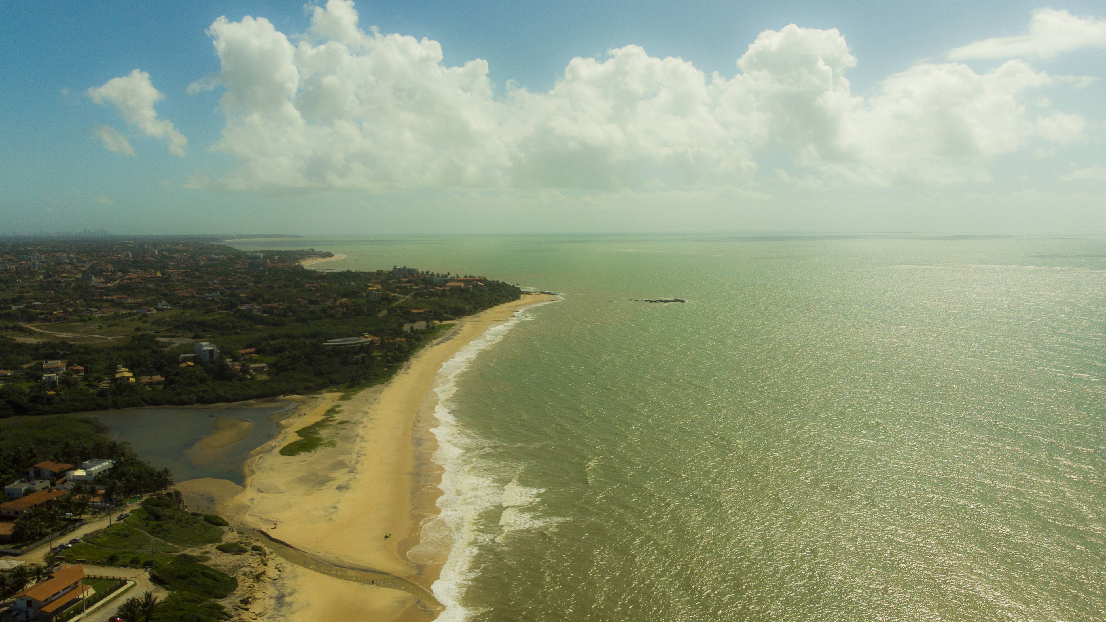 海洋天堂 海岸线 海浪 沙滩 天际线