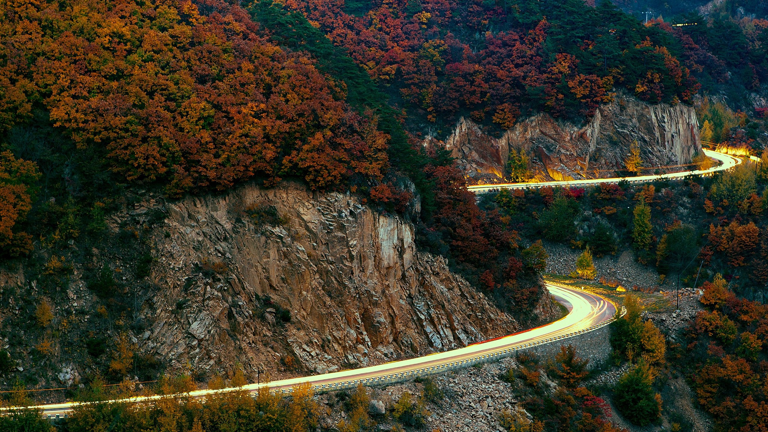 秋意正浓 延时 流光