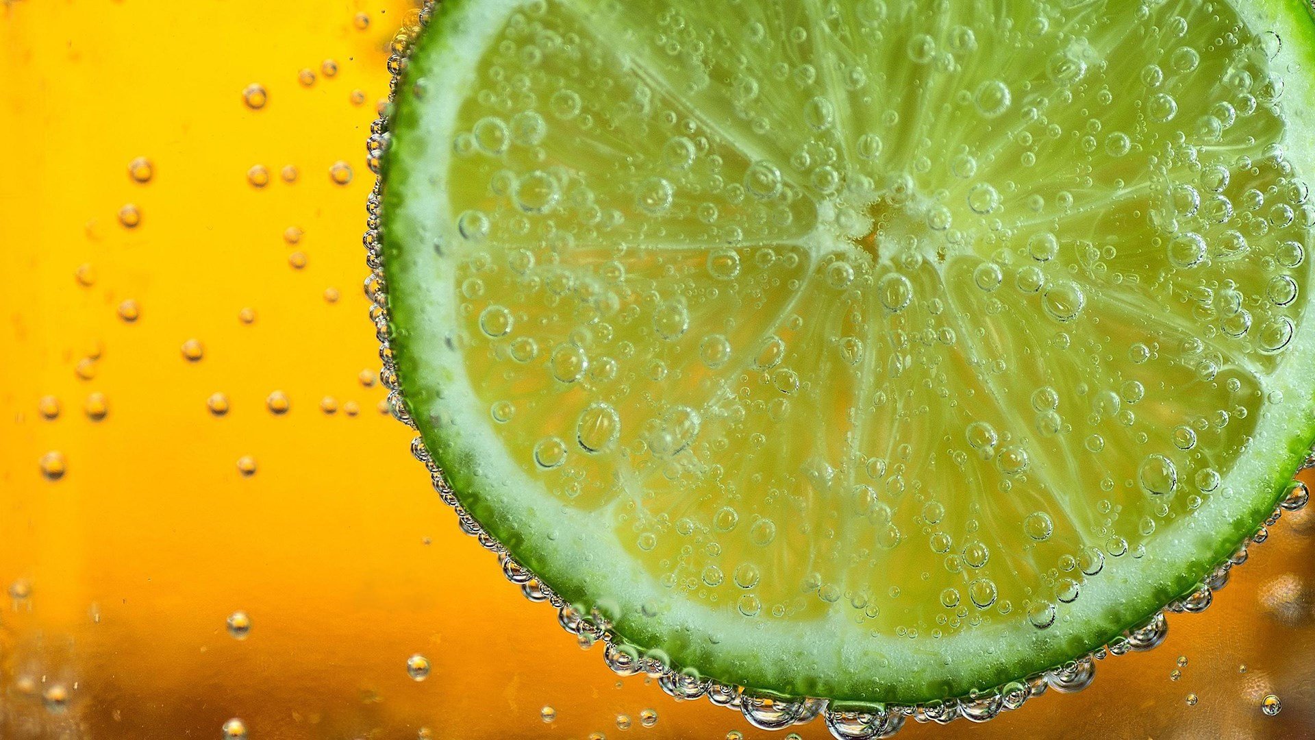 动感水果 柠檬 气泡 清凉