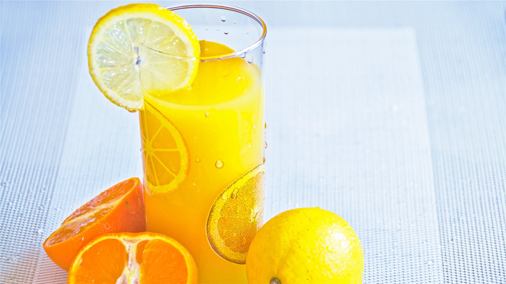 静物写真 柠檬 果汁