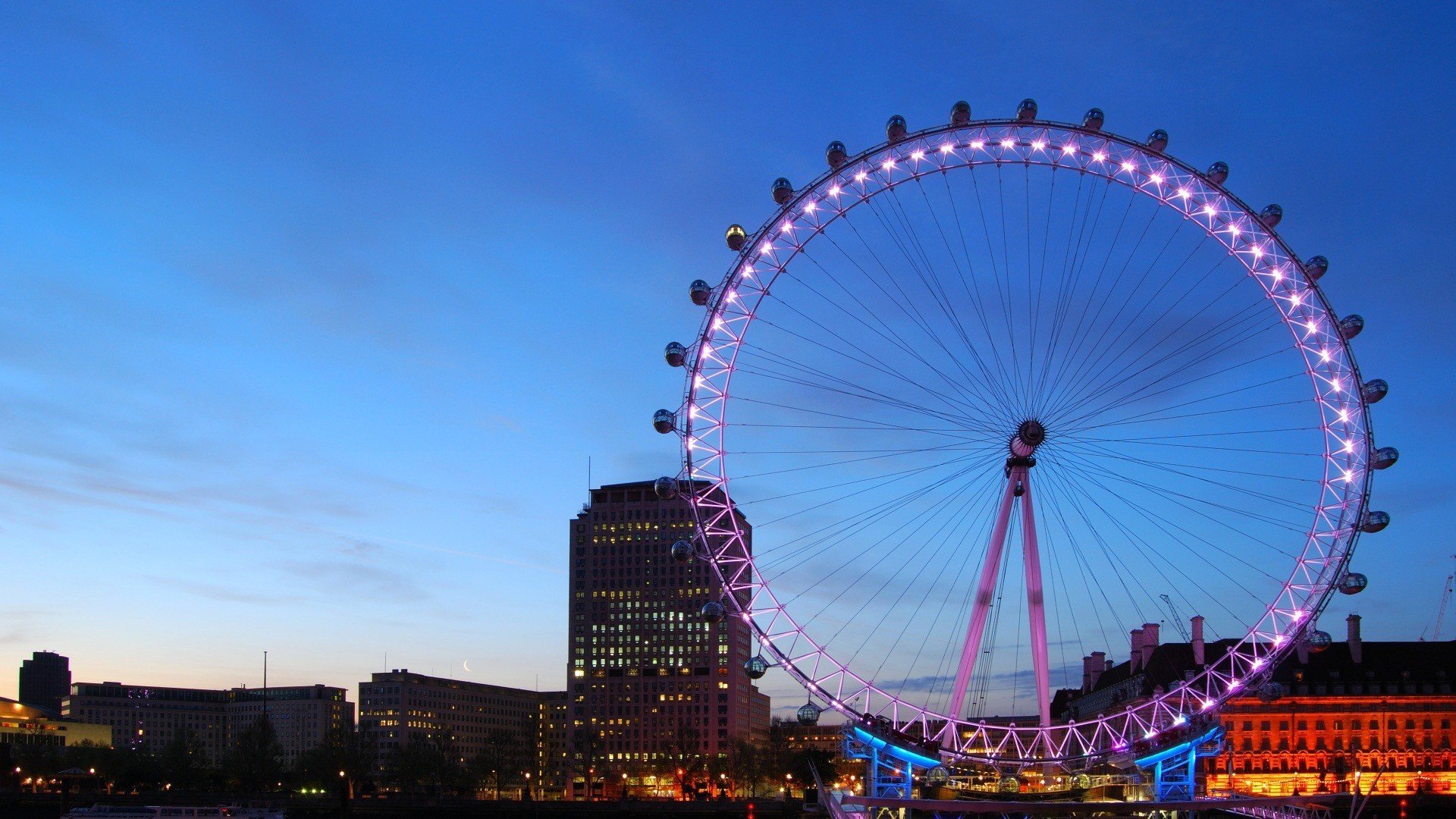 城市夜景 西雅图