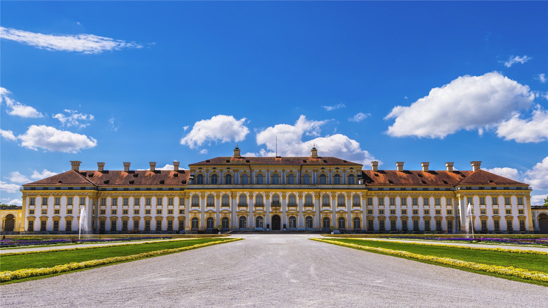 自然风光 德国 巴伐利亚  广阔  建筑