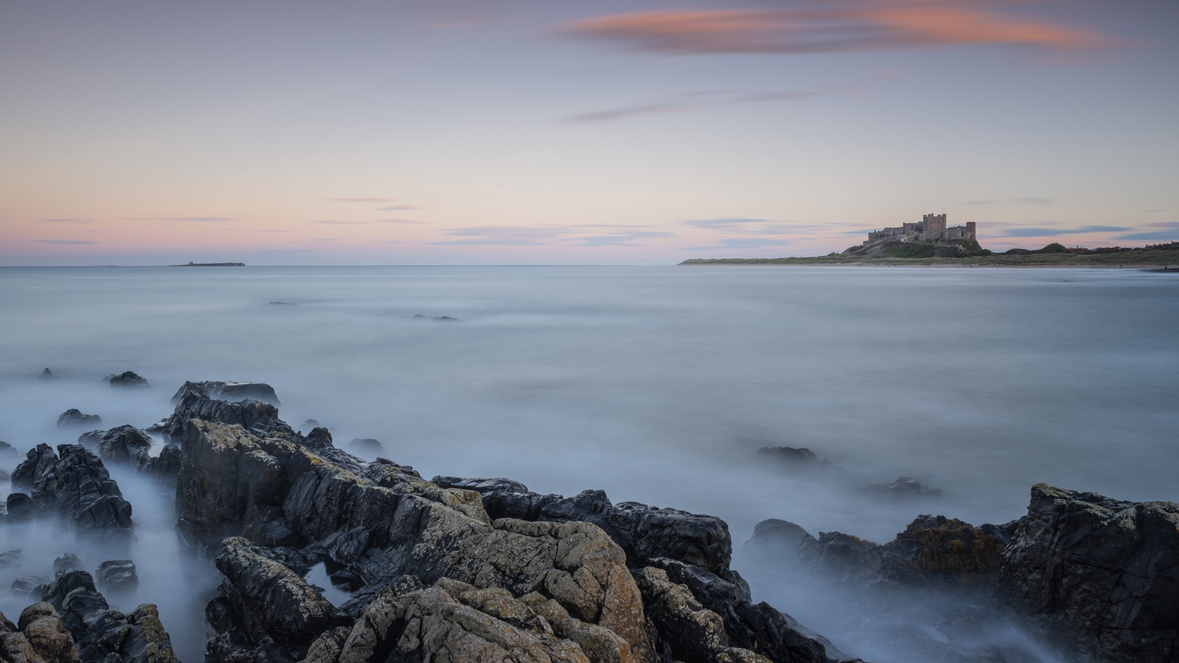 海洋天堂 礁石 雾 承包 若隐若现