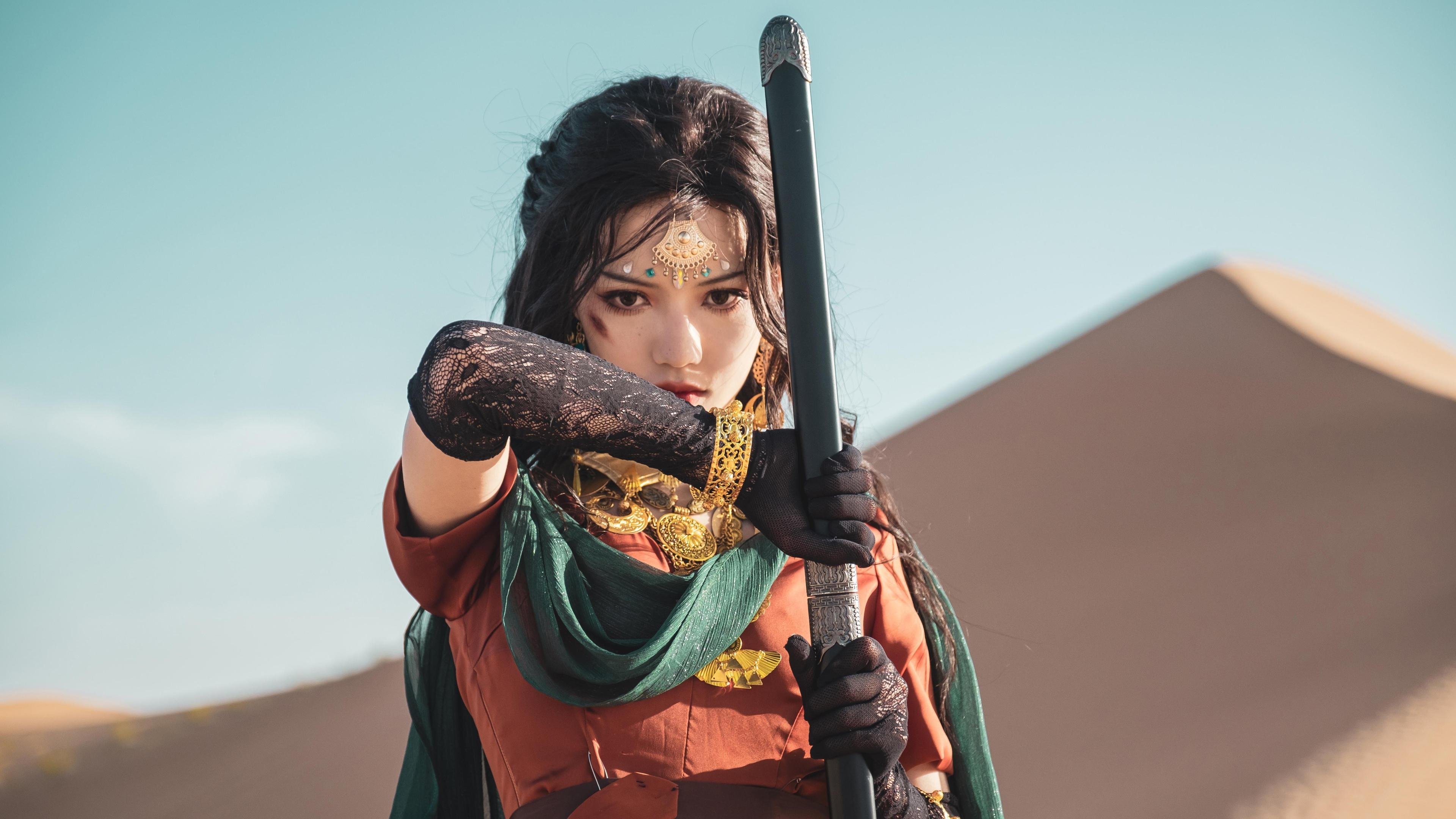 党妹  cosplay  异域风情