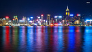 风景 城市夜景 桥 儿童桌面专用