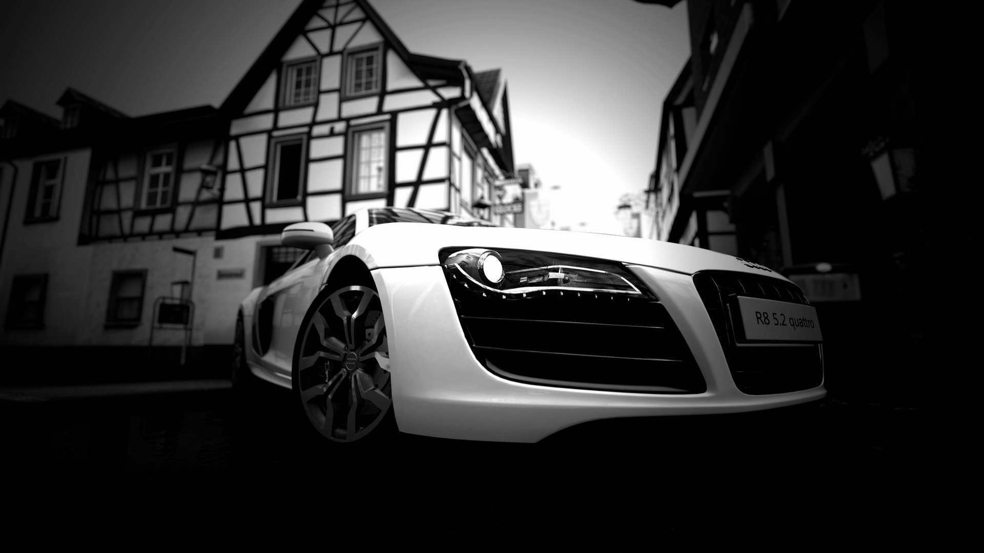 汽车 跑车 奥迪 R8 儿童桌面专用