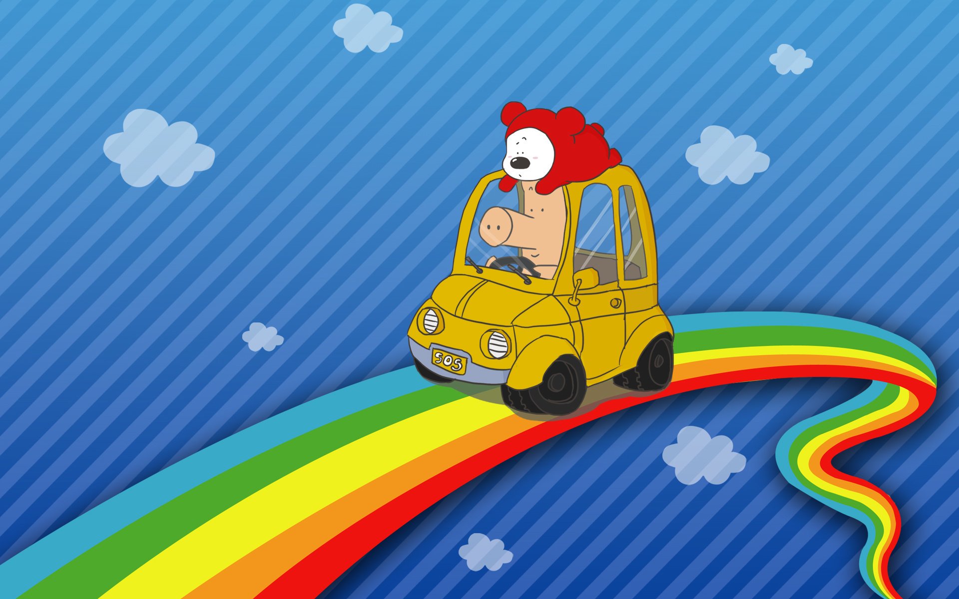 动漫卡通 手绘 动画 小囧熊 儿童桌面专用