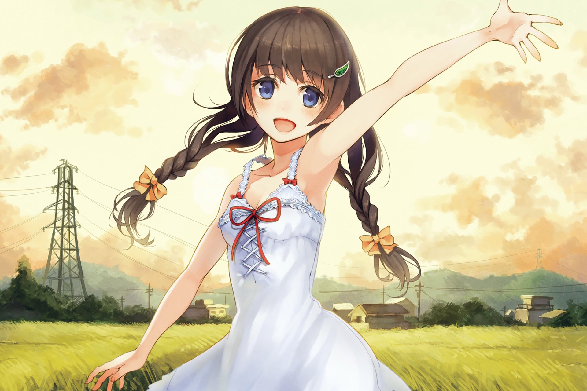 动漫 卡通 手绘 原画 少女