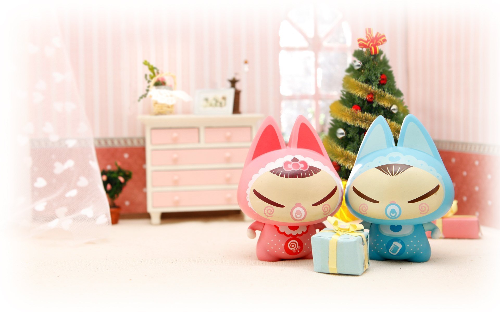 动漫 可爱 动画 手绘 圣诞节 拽猫 儿童桌面专用