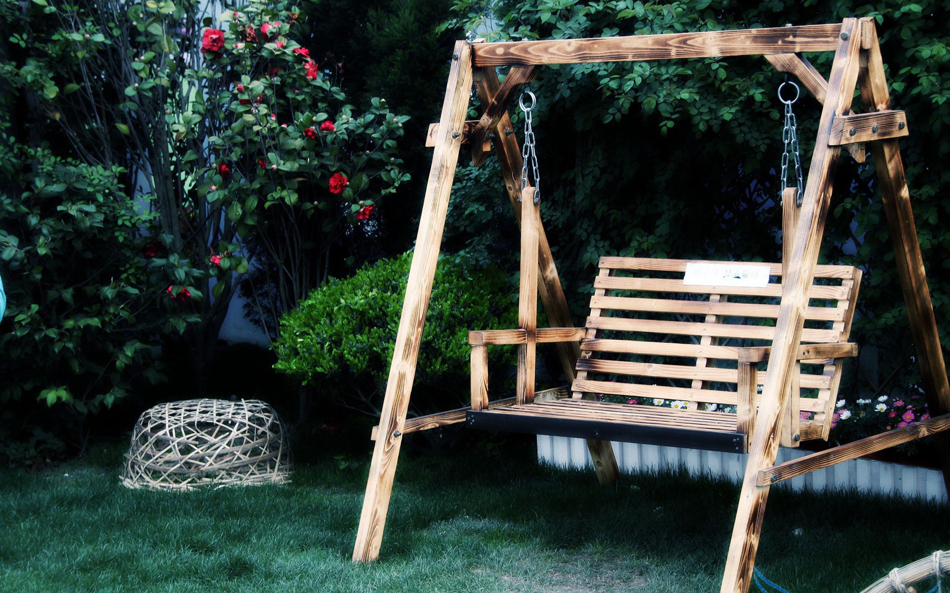 小清新 唯美 温馨 温暖 阳光 治愈系 安静 生活 慢生活 清新淡雅 温馨一刻 秋千 椅子 花园