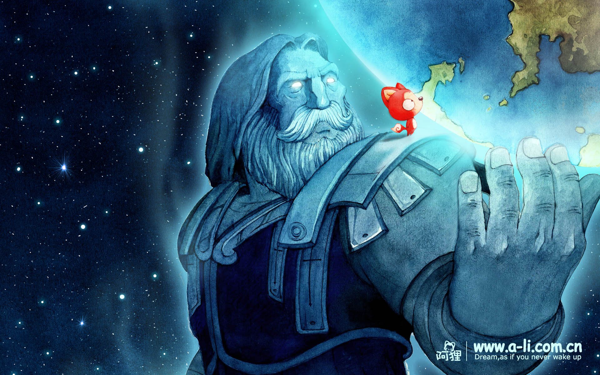 动漫 卡通 手绘  阿狸 狐狸