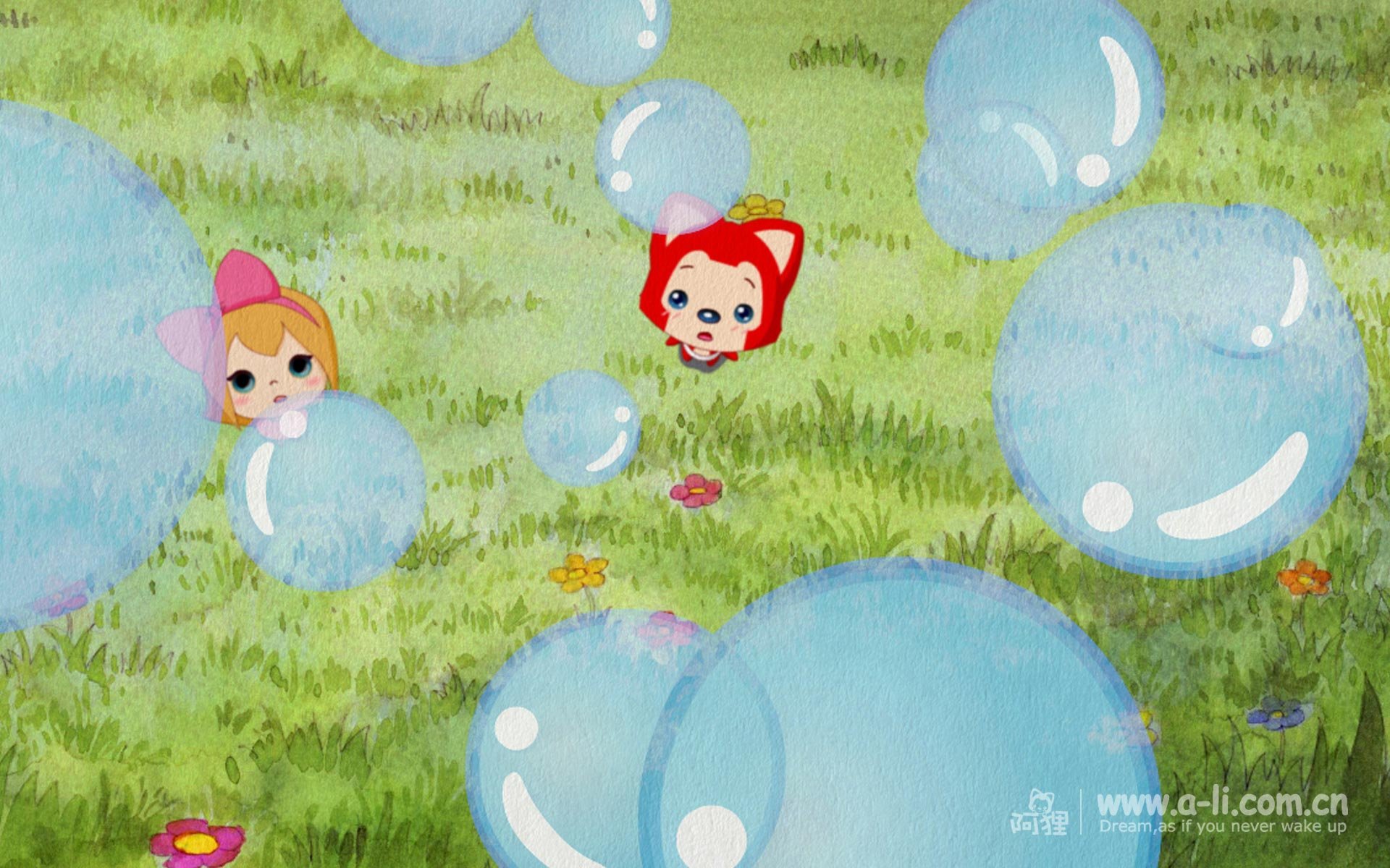 动漫 卡通 手绘  阿狸 狐狸