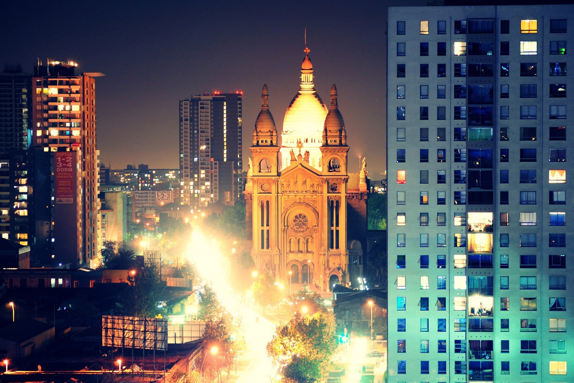 风光 风景 城市夜景 灯火阑珊 建筑 夜晚  晚上