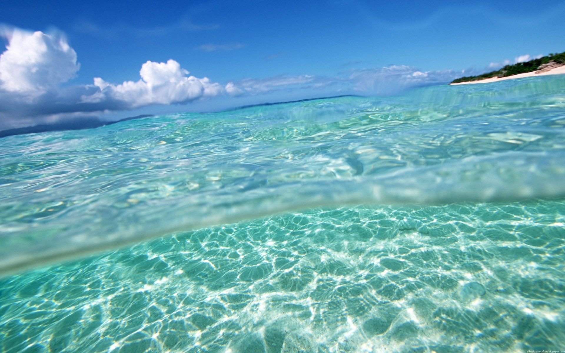 自然 风光 风景 海洋天堂 大海 唯美 碧绿  海水 海面