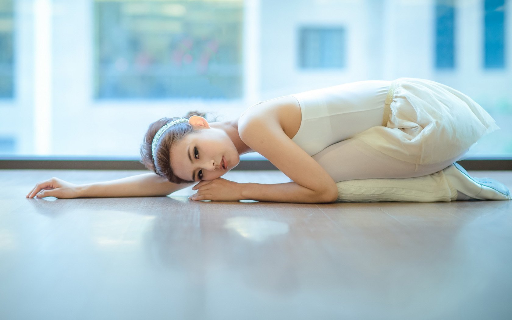 美女 女性 清纯 萌妹子 清纯 清新 美好 安静 温柔 暖妹子 跳舞