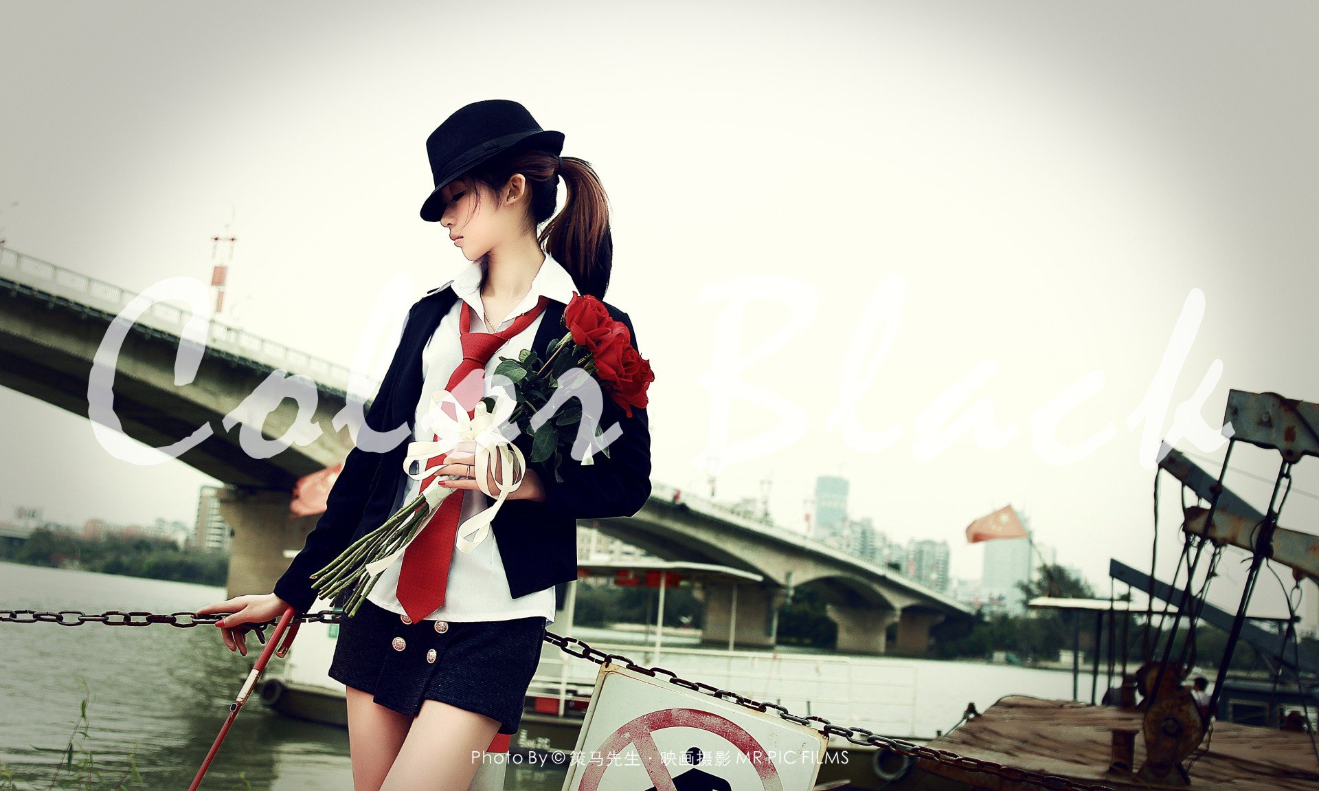 摄影师策马 美女 清纯 甜美 校园