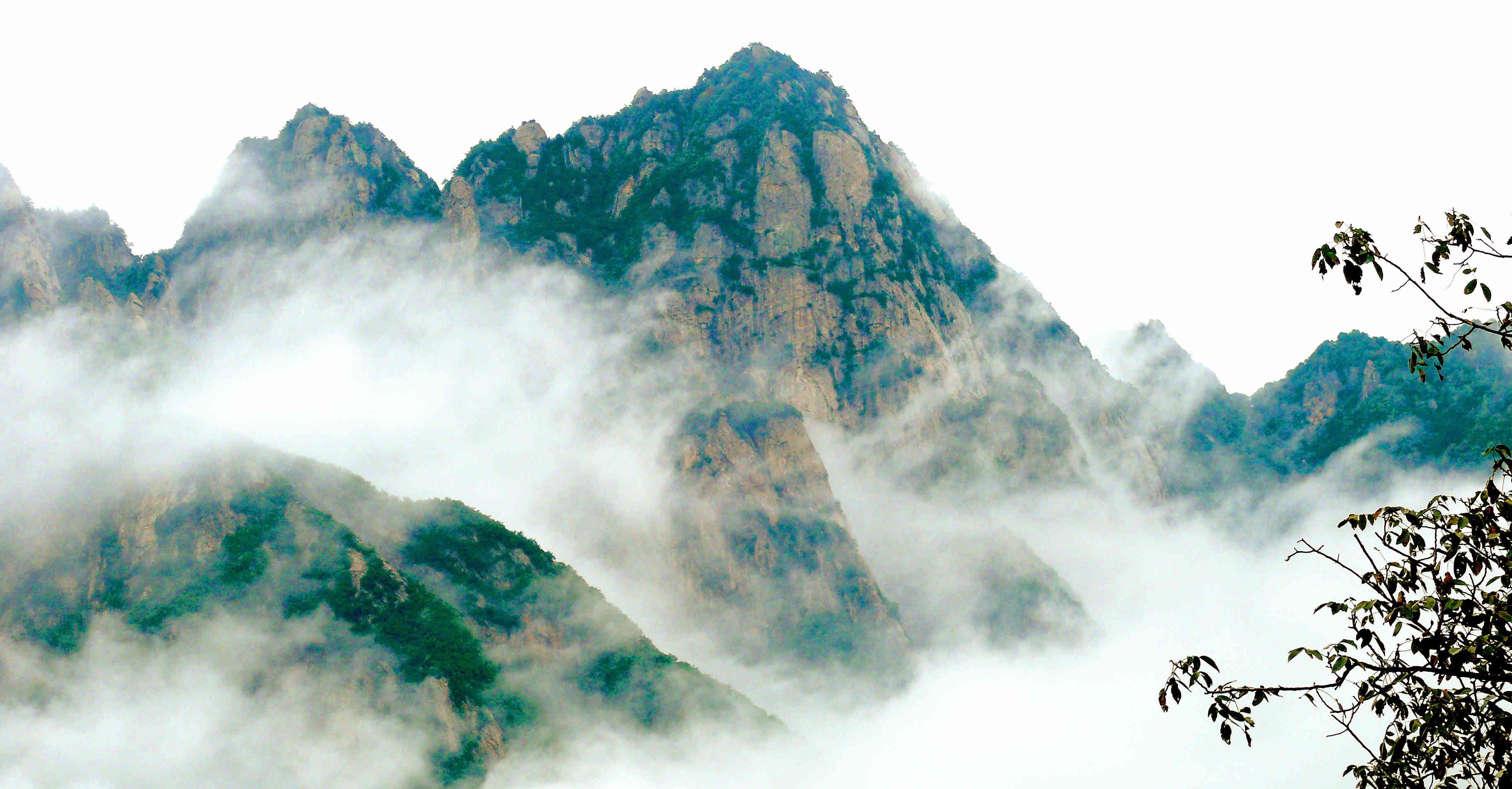 心静者高 风景 云雾 唯美 意境 古风