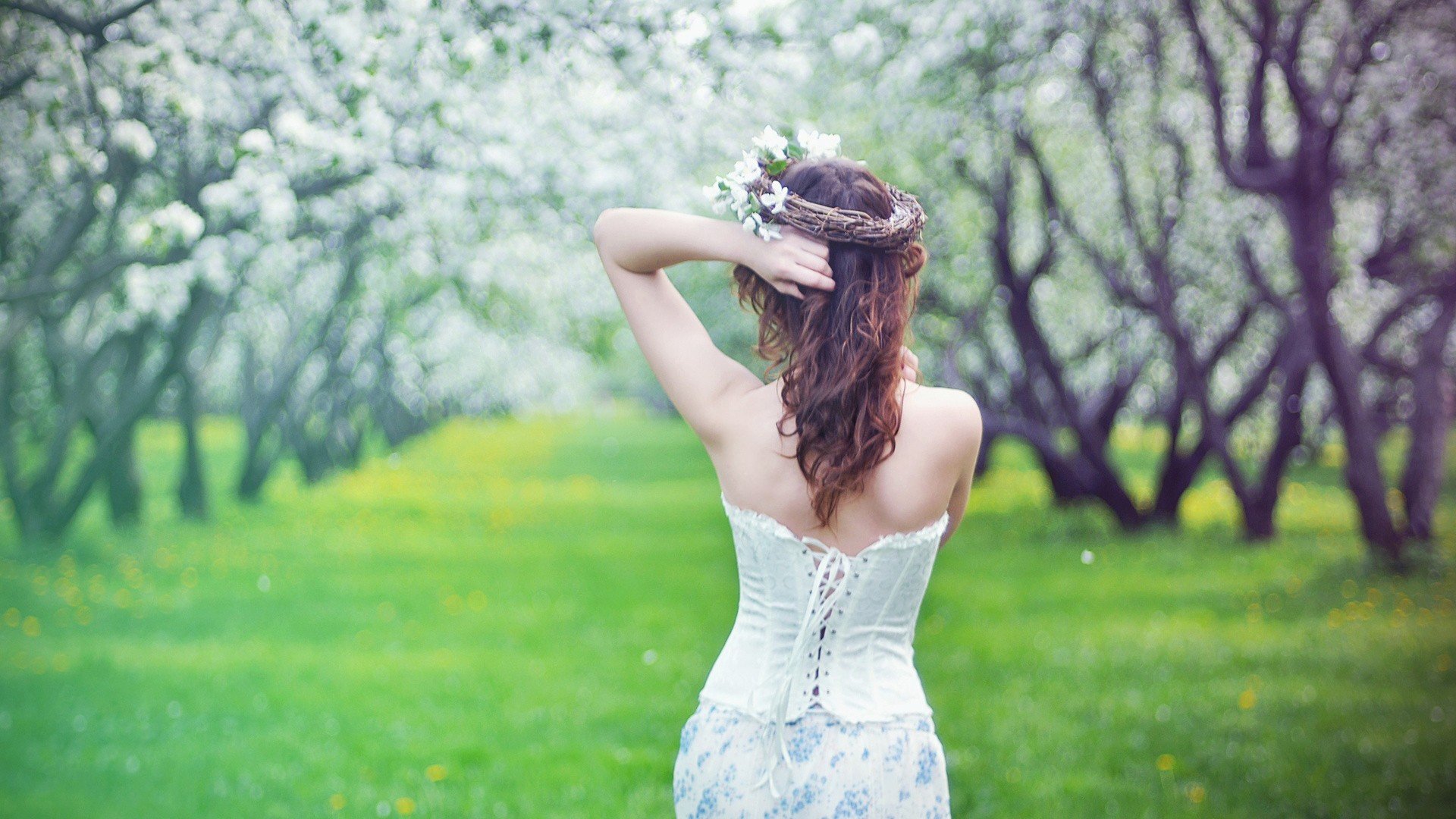 美女 清纯佳人 青春 温暖 安静 清新