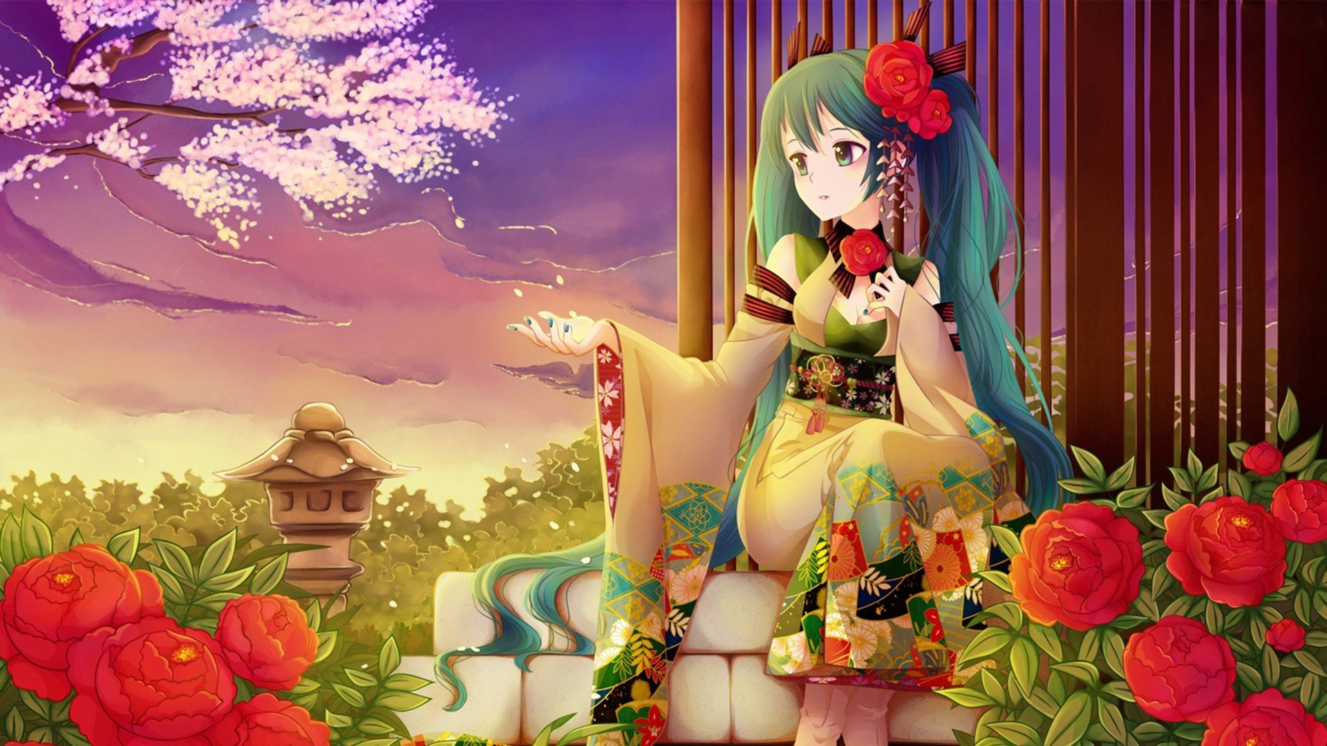 动漫 手绘 初音未来