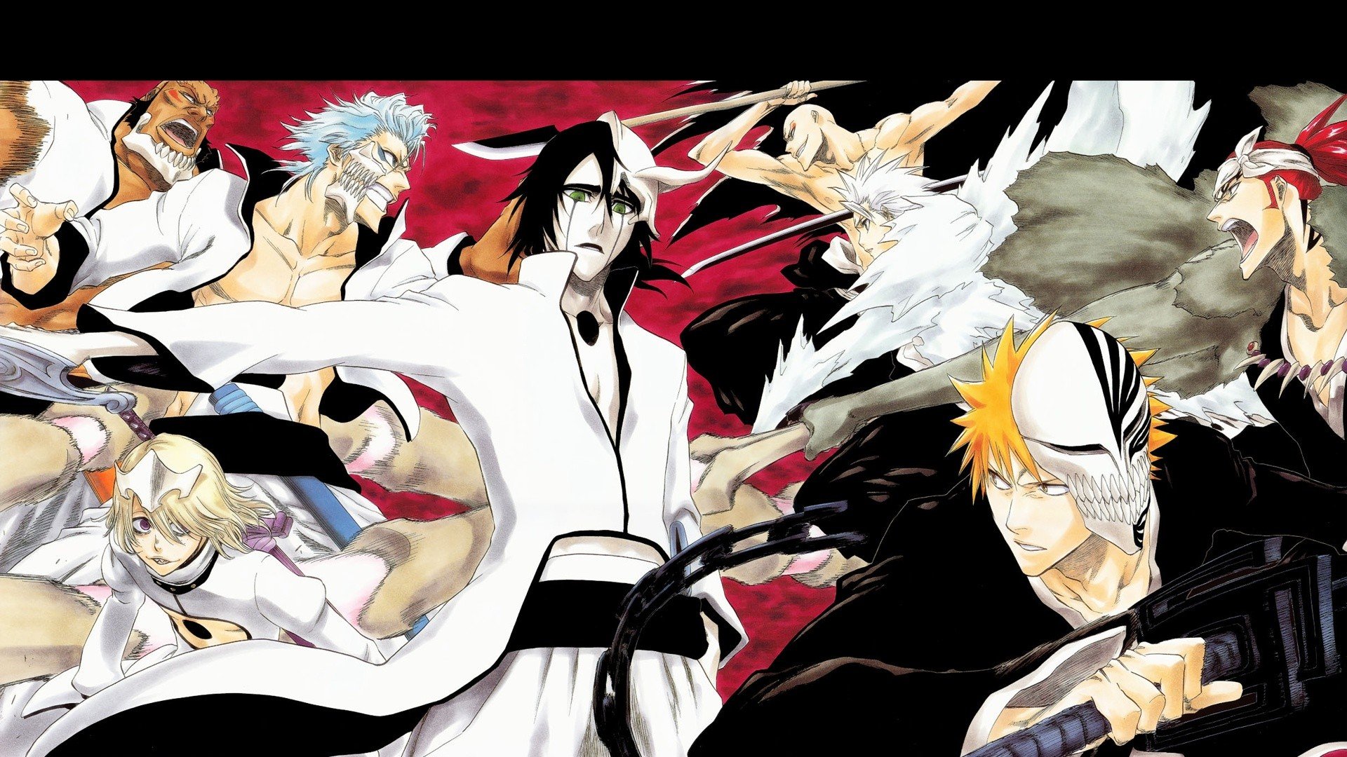 动漫 手绘 死神