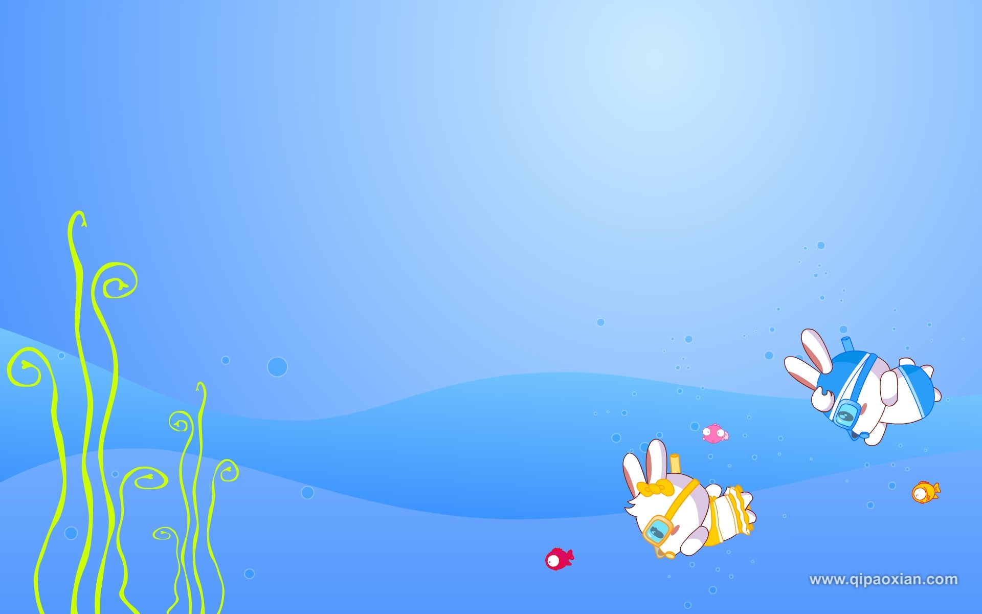 动漫 手绘 兔小贝