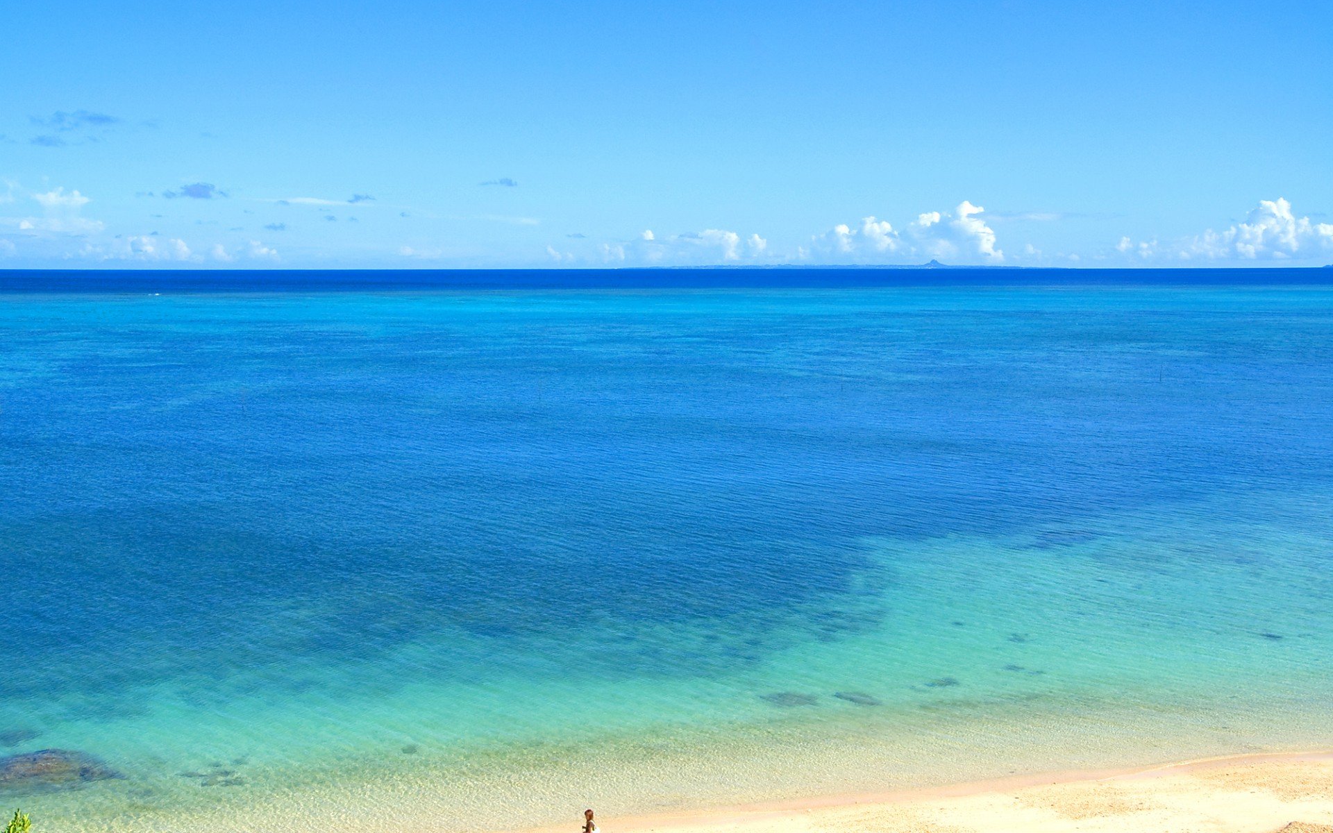 自然风光 绿色 清新 唯美 意境 炎炎夏日 旅游胜地 风景  海洋天堂 大海