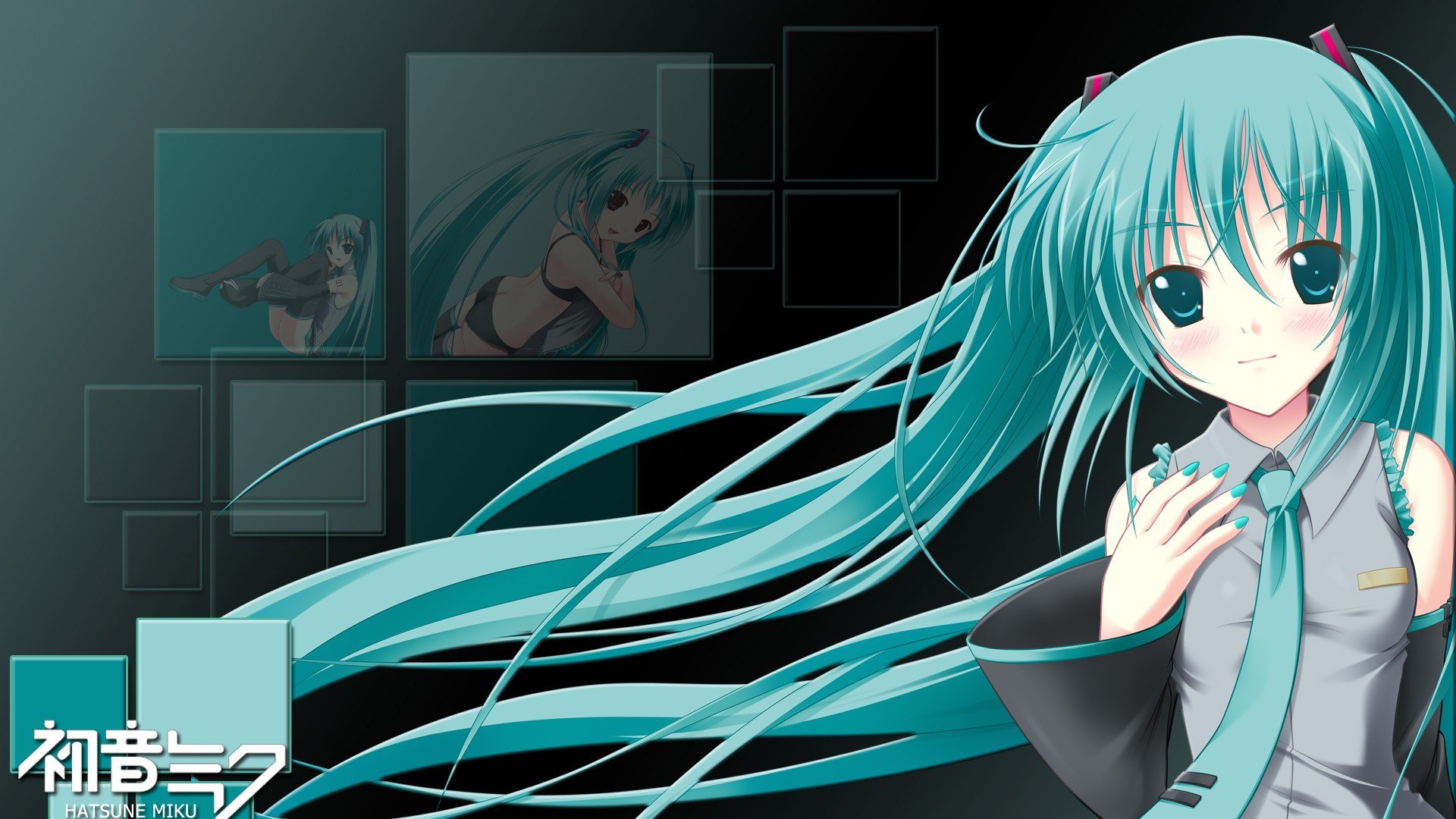 动漫 手绘 初音未来