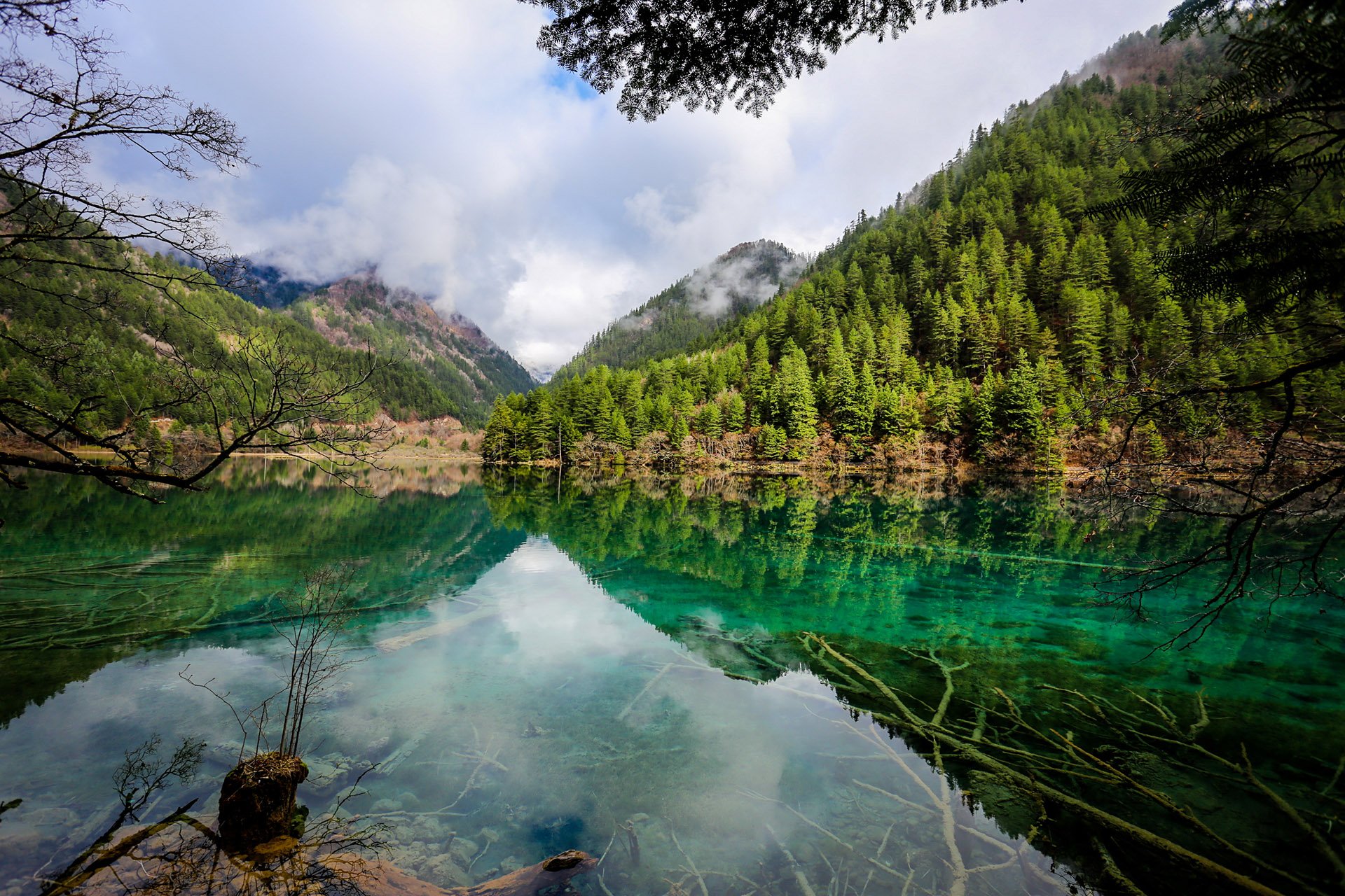 摄影 自然风光 九寨沟 风景 唯美 意境