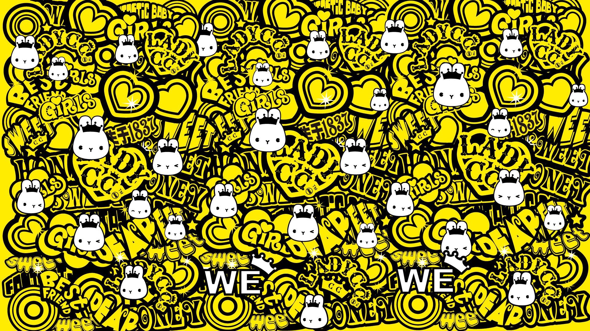 手绘 卡通 兔子 LADY CC 公主茜茜