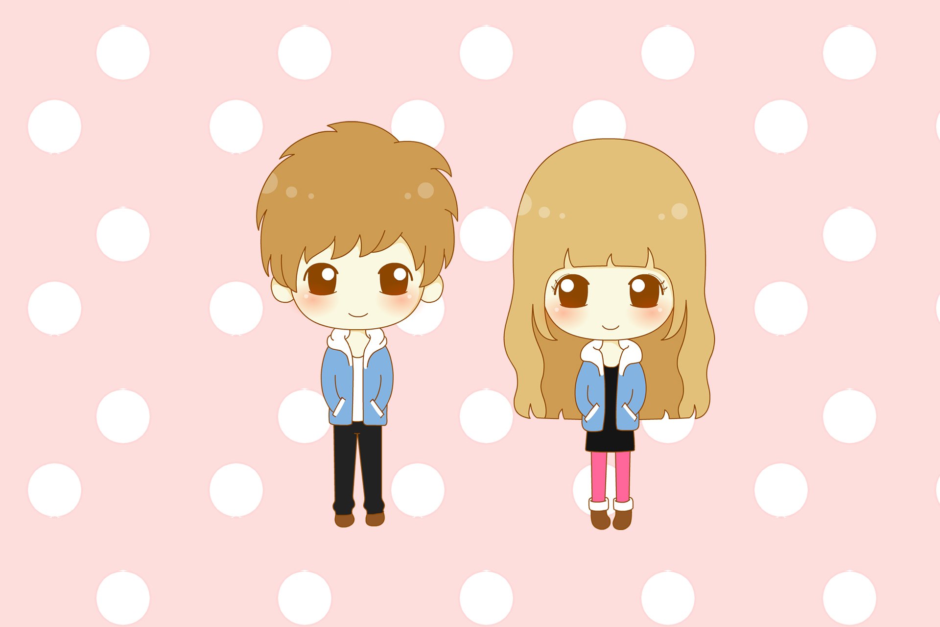 鬼鬼 鬼小妞 可爱 手绘 卡通 女孩 清新