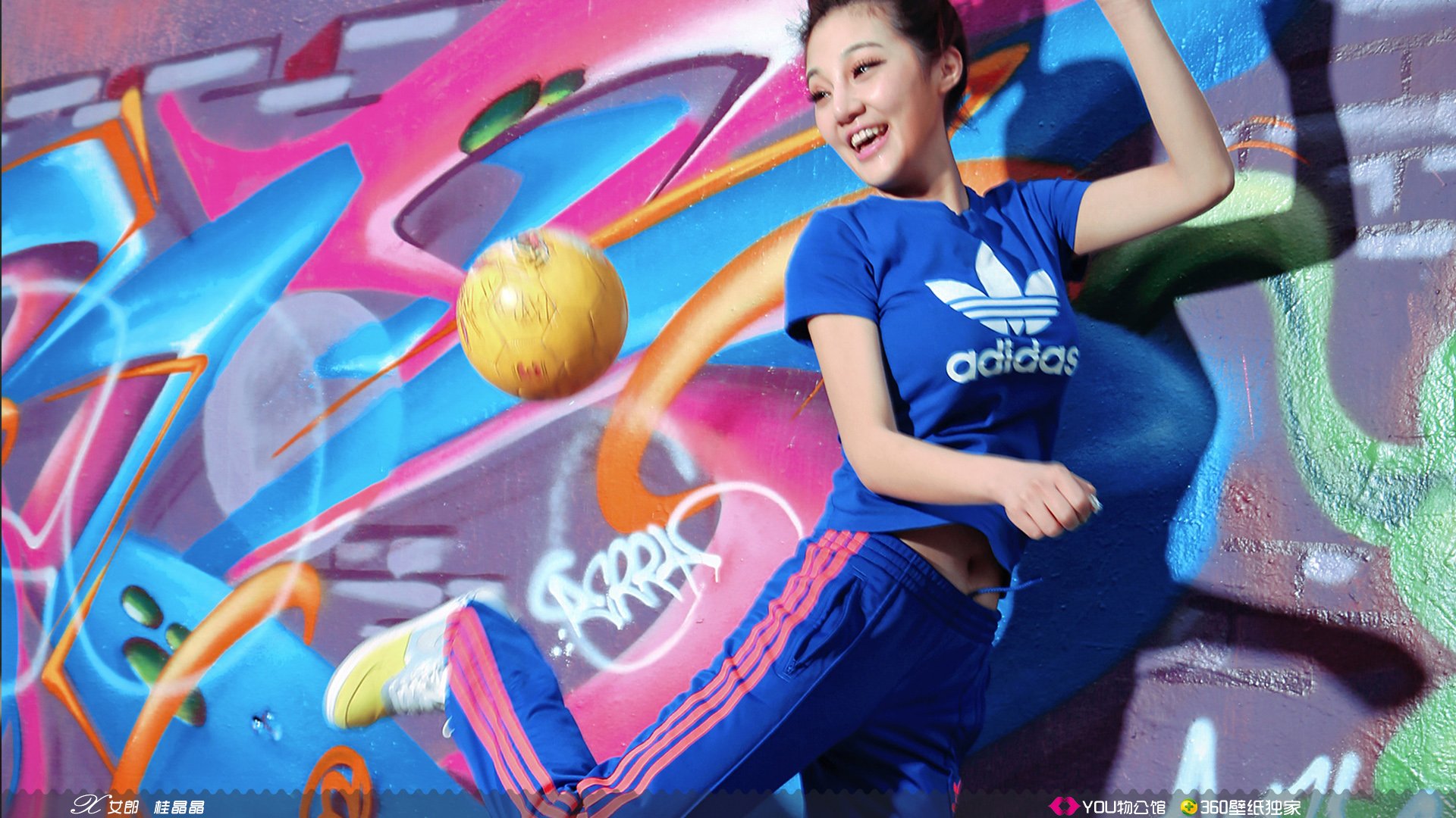 YOU物公馆  @YOU物公馆官博 美女 YOU物馆 足球宝贝 世界杯 X女郎 桂晶晶