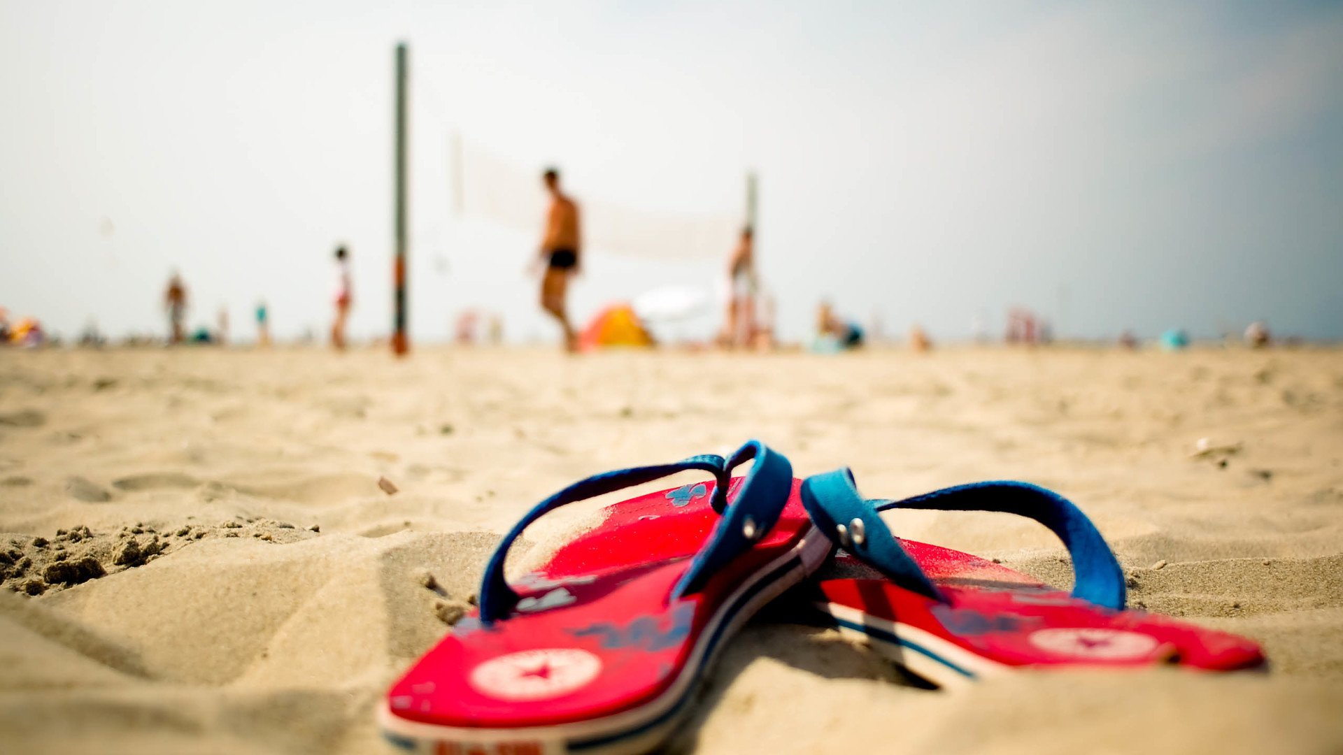 小清新 唯美 旅行 假日 夏天 炎热 度假 拖鞋 沙滩