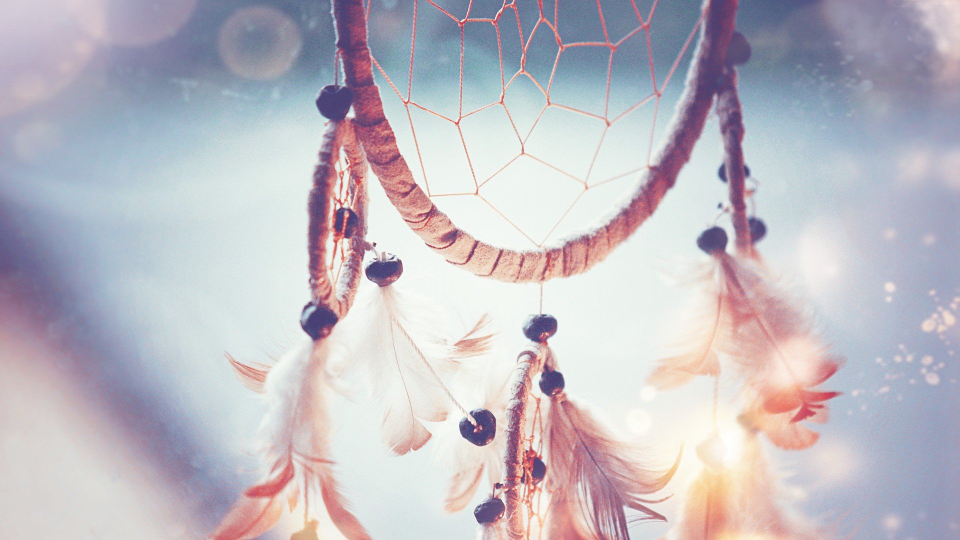 小清新 唯美 温馨 安静 捕梦网