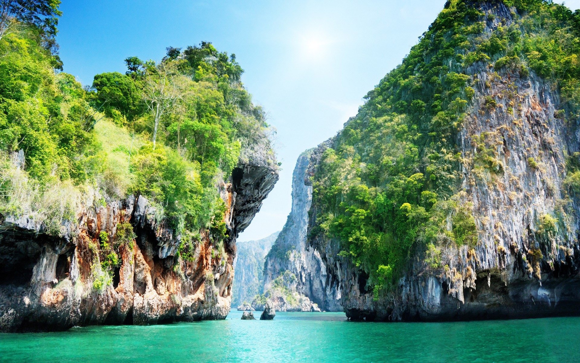 风景 自然风光 意境 炎炎夏日 峡谷 山水 旅游胜地