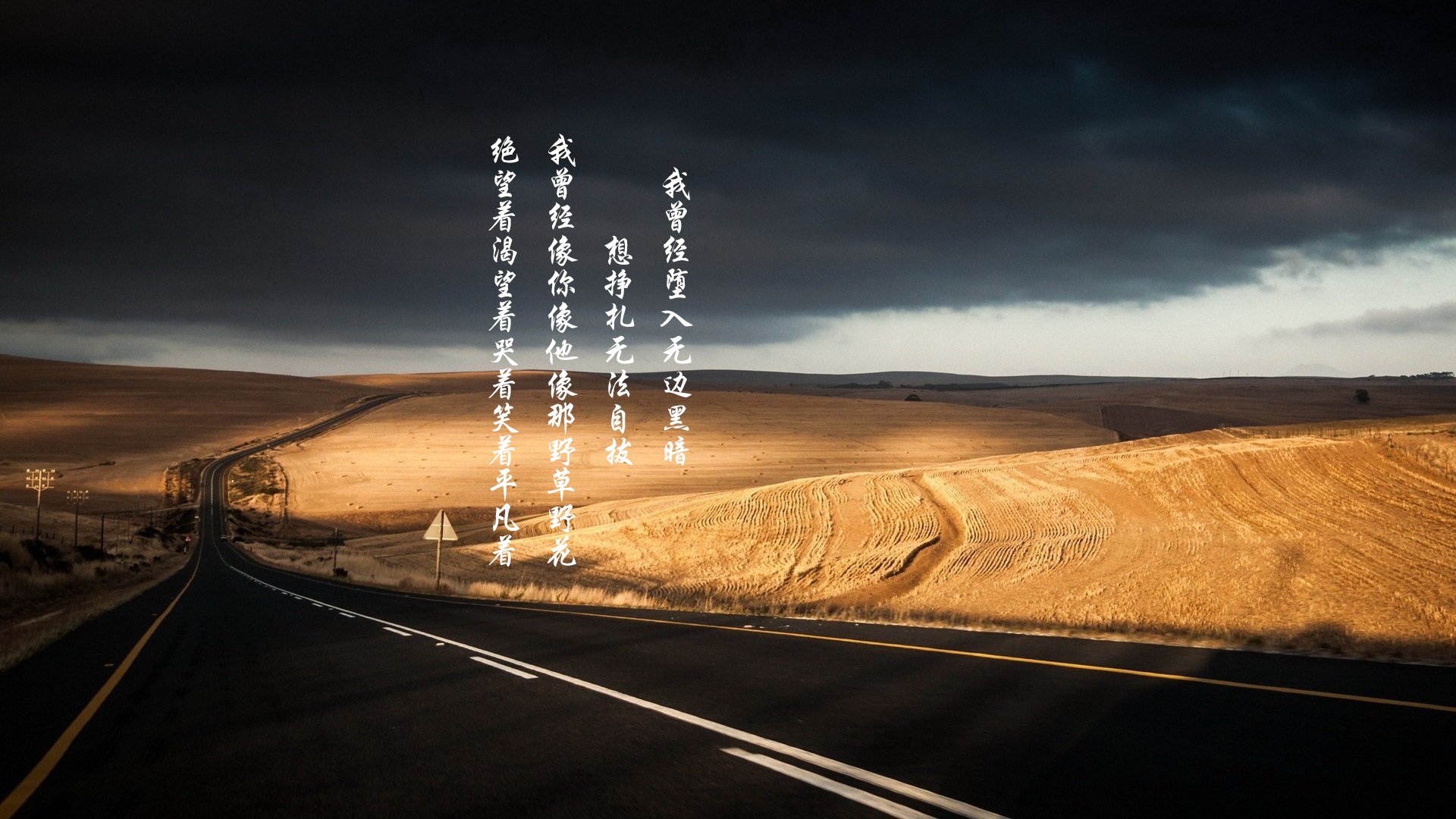 文字控  平凡之路 励志 奋斗 正能量 朴树 韩寒 后会无期 路 文字